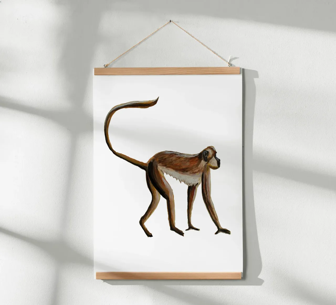 Monkey poster da Femke Zwaan