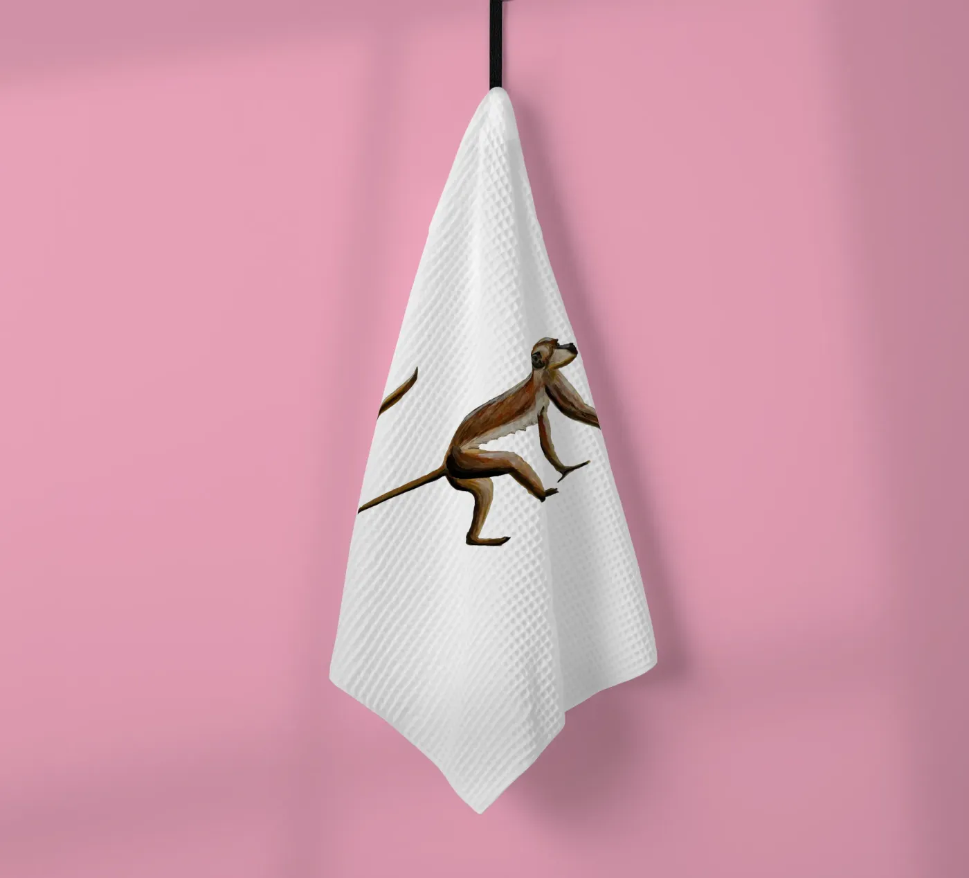 Monkey Geschirrtuch von Femke Zwaan
