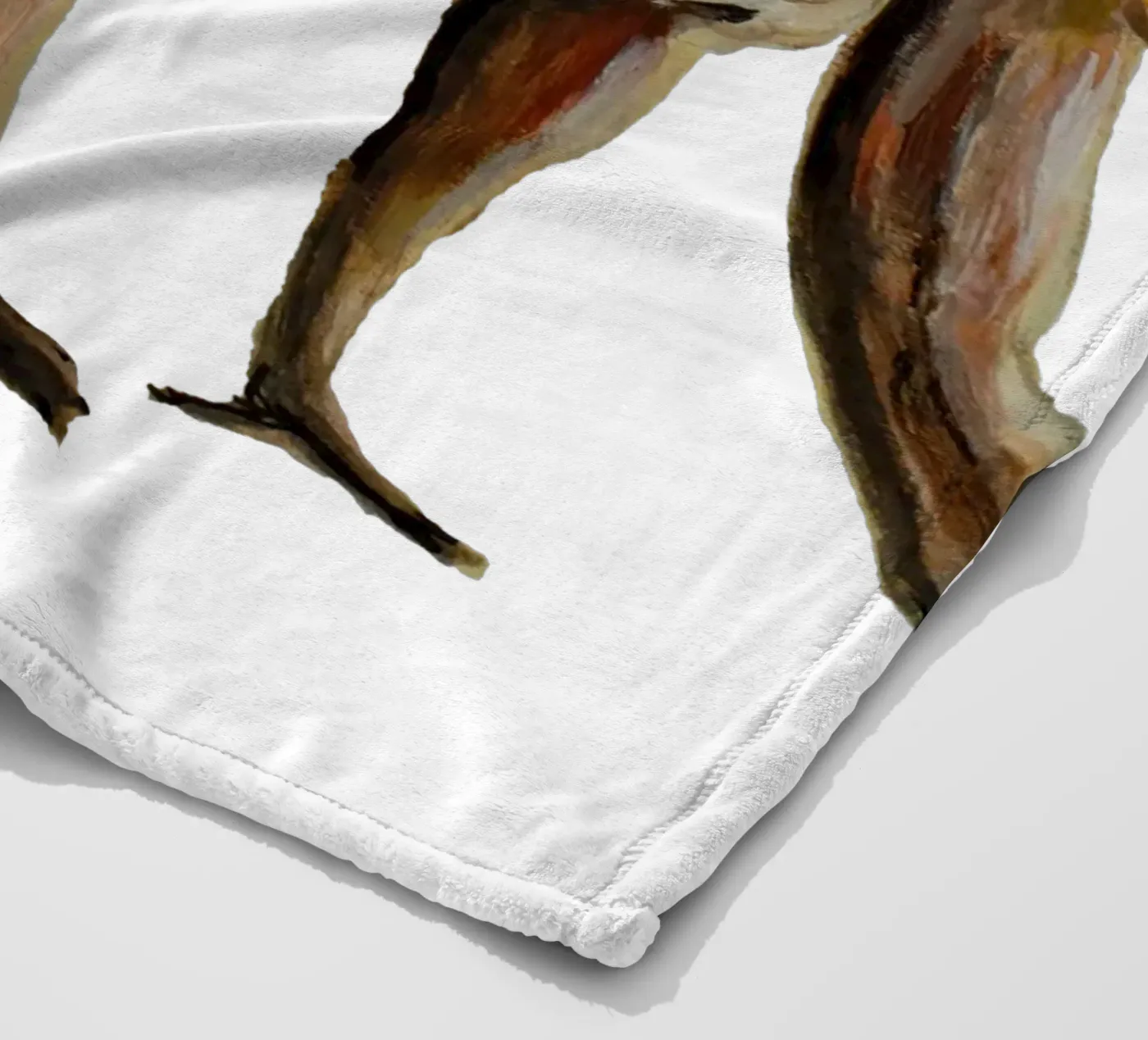 Monkey Fleecedecke von Femke Zwaan