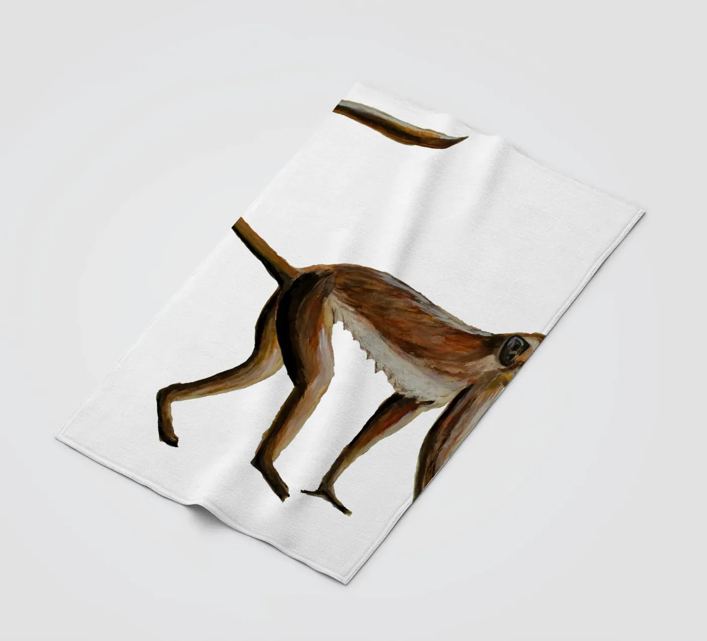 Monkey Fleecedecke von Femke Zwaan