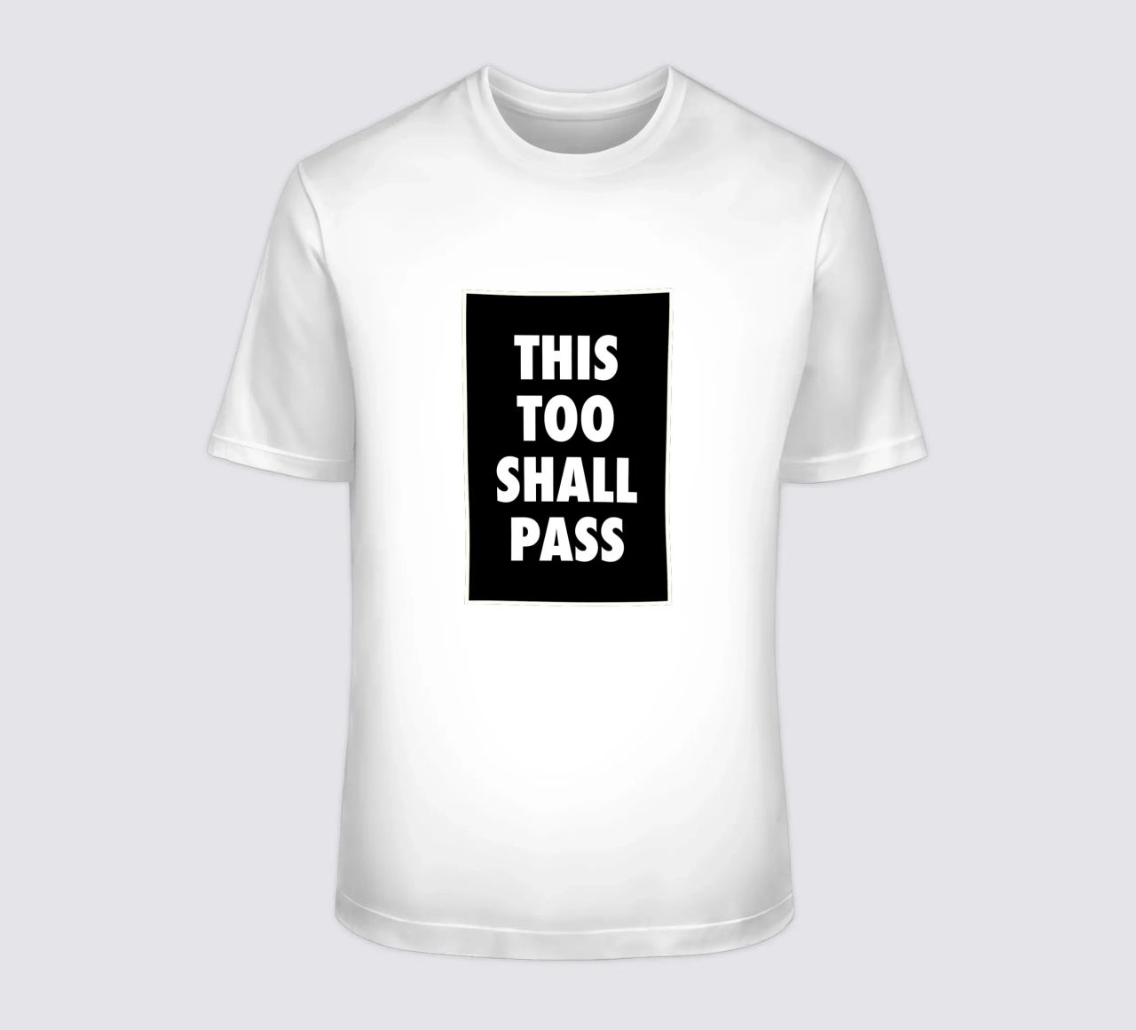 This Too Shall Pass – Eventually… t-shirt da QuooodZ by MooodzArt