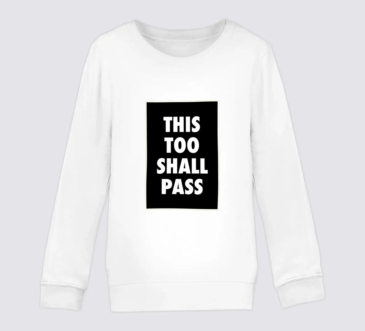 This Too Shall Pass – Eventually… sudadera para niño de QuooodZ by MooodzArt