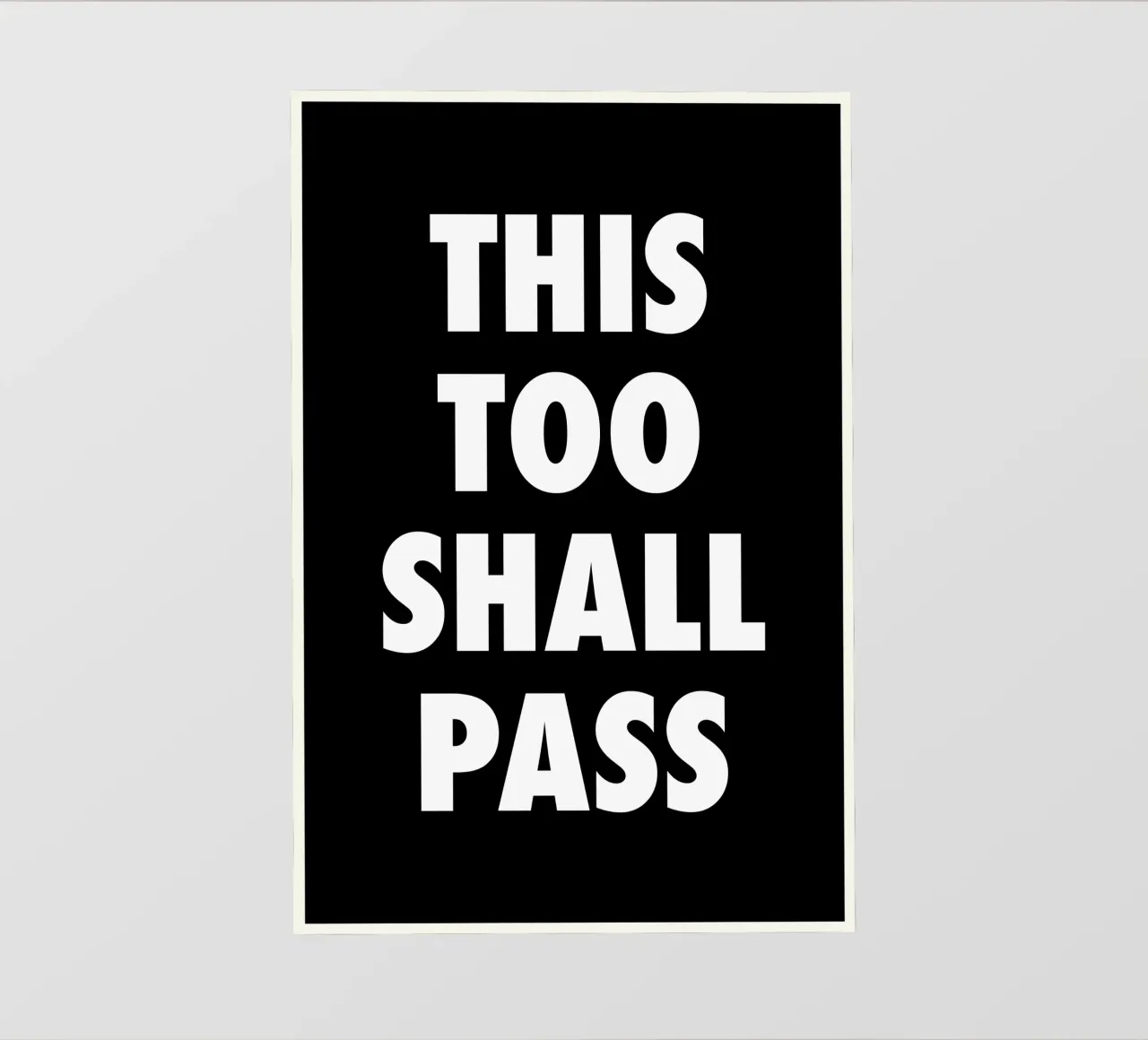 This Too Shall Pass – Eventually… pellicola backlit da QuooodZ by MooodzArt