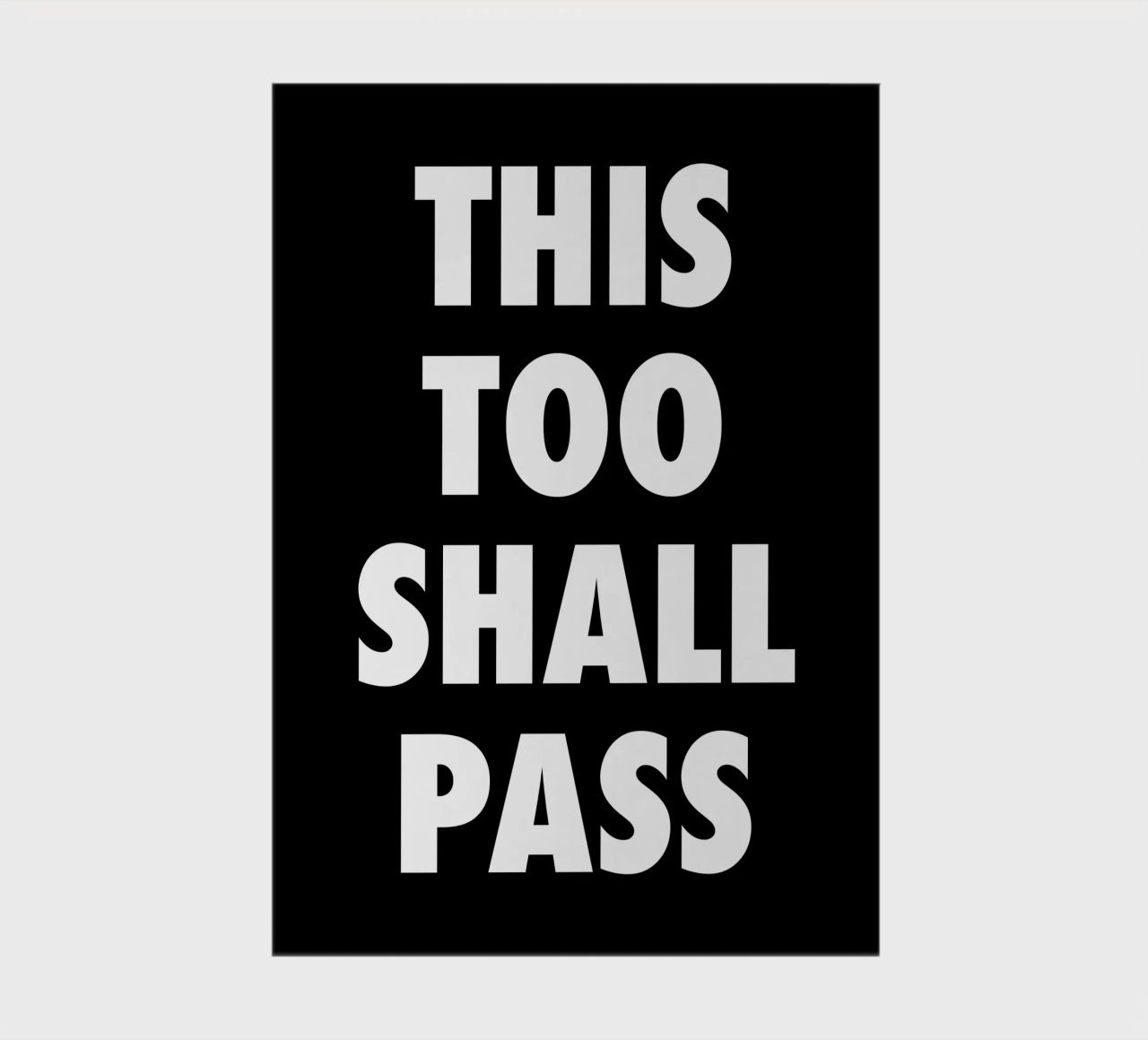 This Too Shall Pass – Eventually… notebook by QuooodZ by MooodzArt