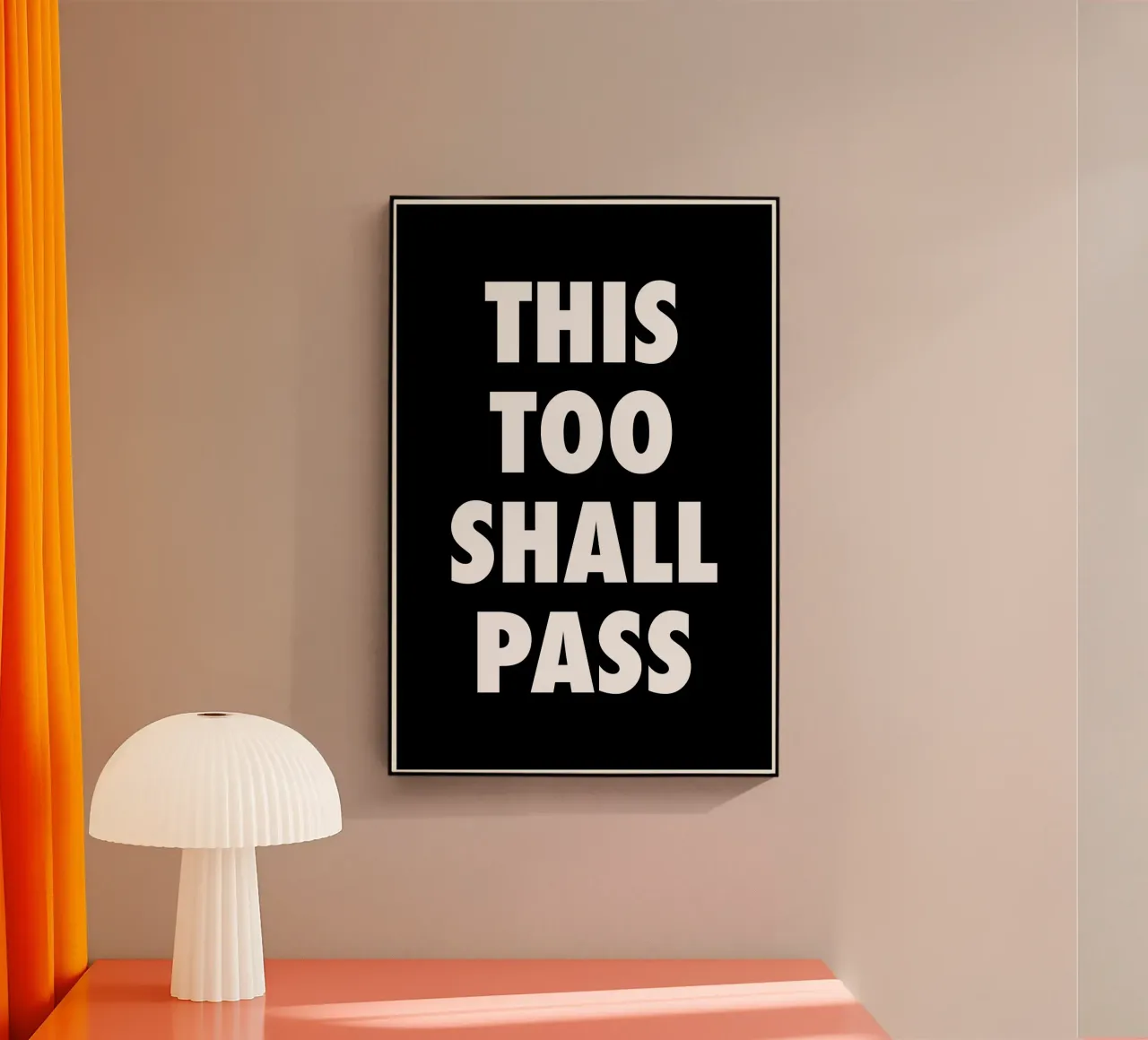 This Too Shall Pass – Eventually… plexiglass da QuooodZ by MooodzArt