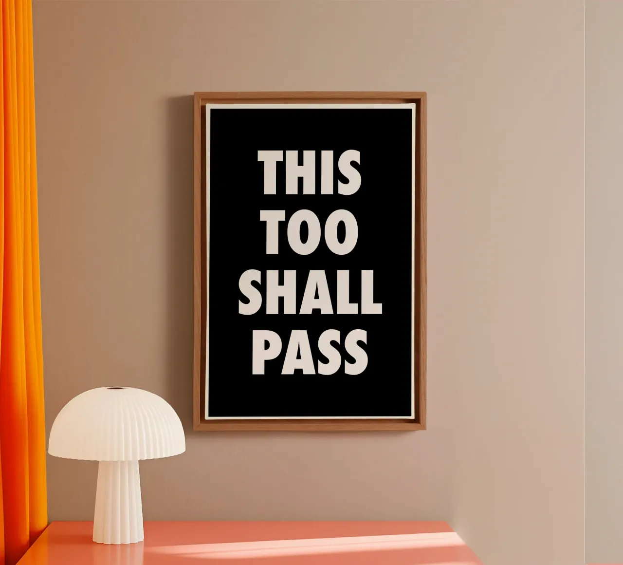 This Too Shall Pass – Eventually… tela da QuooodZ by MooodzArt
