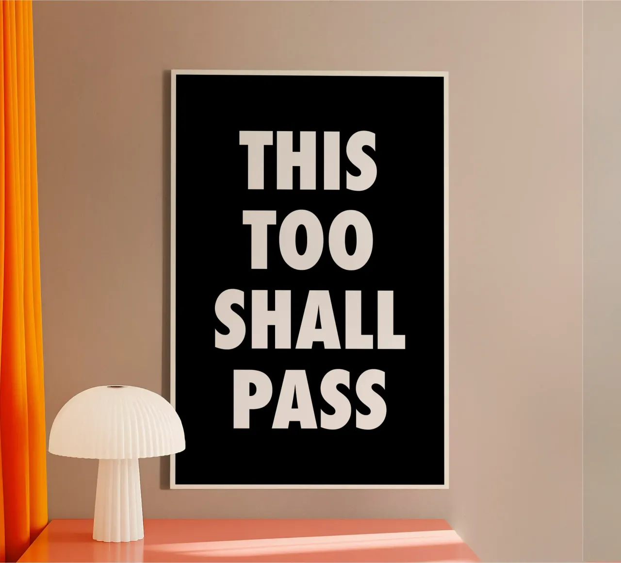 This Too Shall Pass – Eventually… tela da QuooodZ by MooodzArt