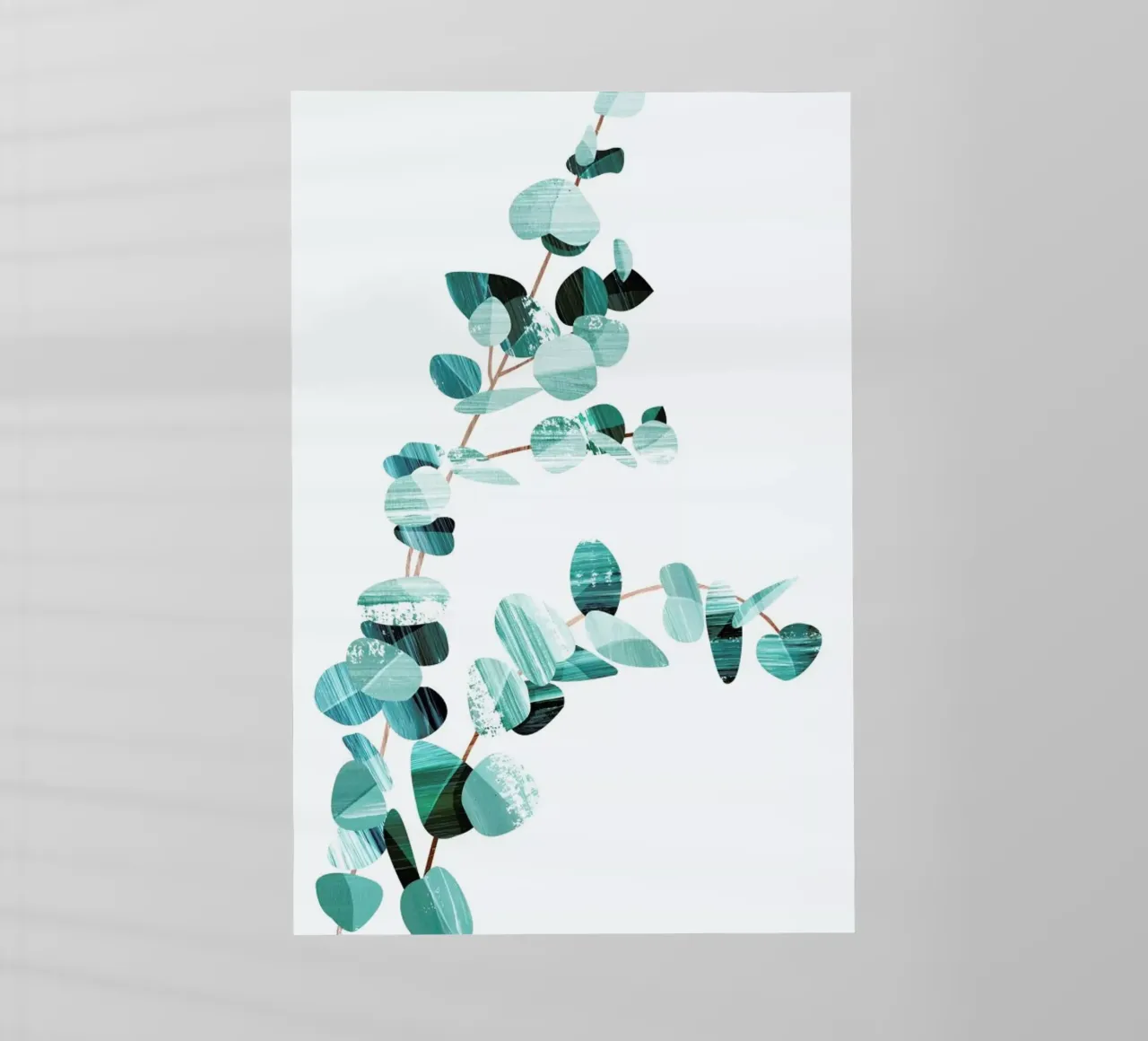 Minty Eucalyptus pellicola backlit da Goed Blauw