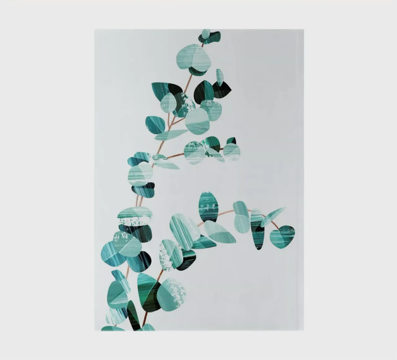 Minty Eucalyptus notebook by Goed Blauw
