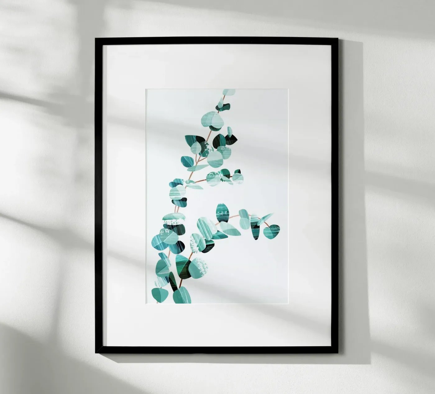 Minty Eucalyptus poster van Goed Blauw