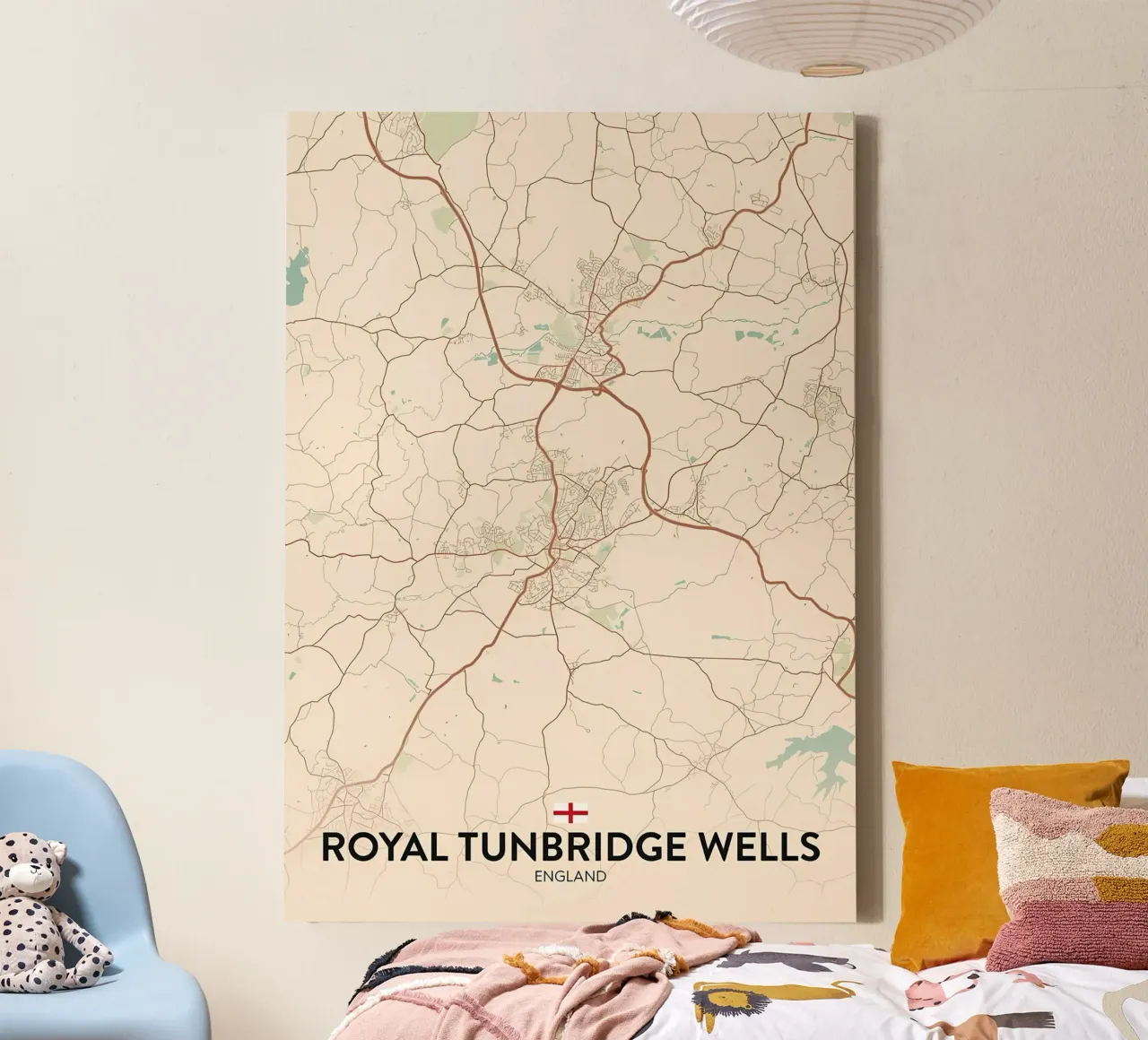 Royal Tunbridge Wells Regno Unito tela con Cornice a cassetta da Jacob W MICKELSON