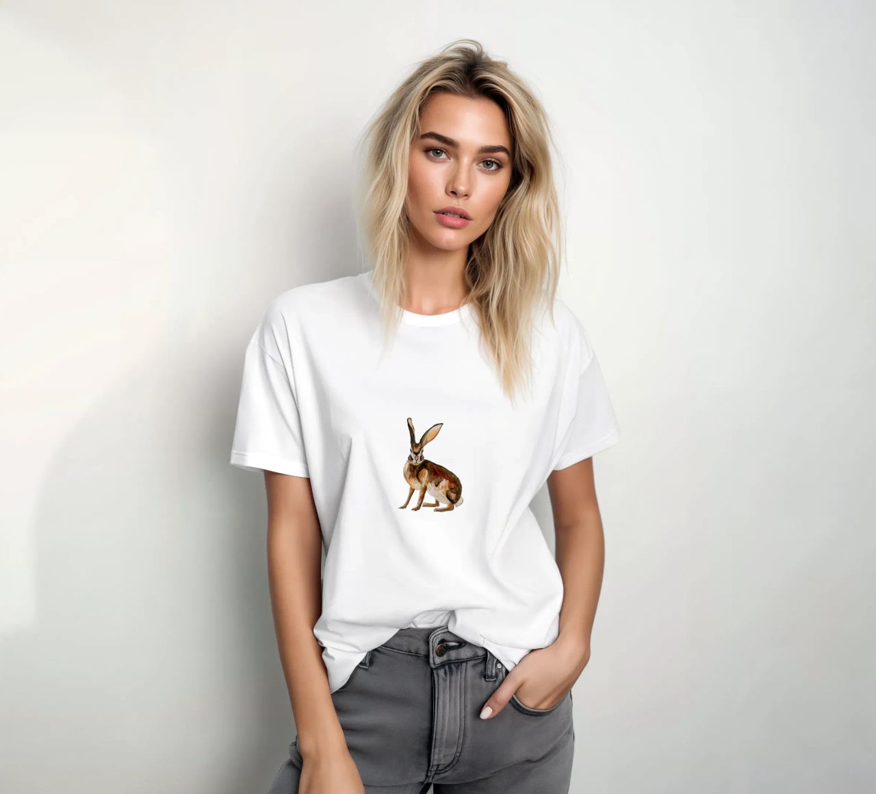 Rabbit t-shirt da Femke Zwaan