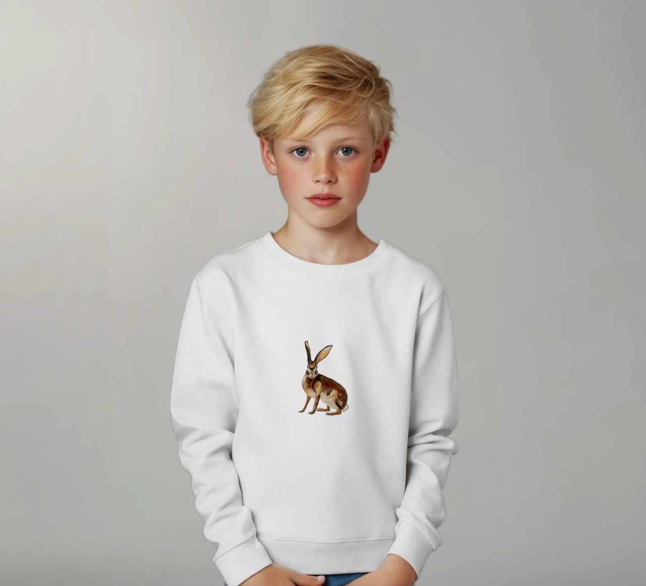 Rabbit felpa bambino da Femke Zwaan