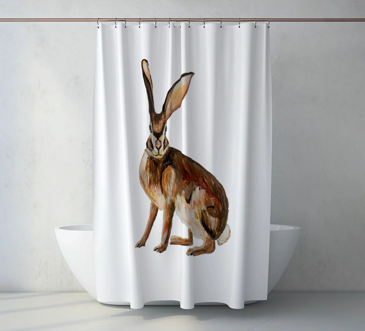 Rabbit tenda da doccia da Femke Zwaan