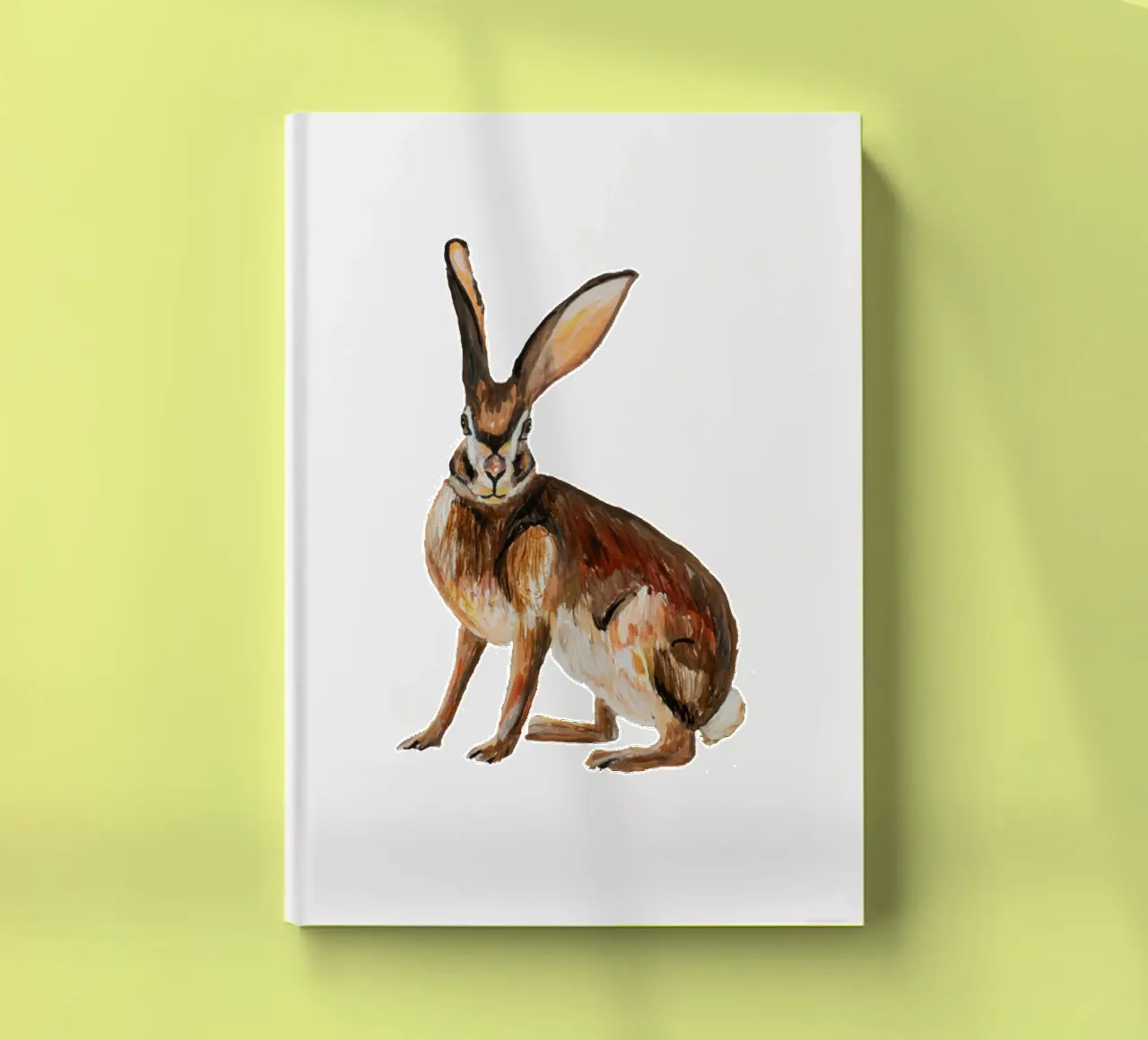 Rabbit notebook by Femke Zwaan