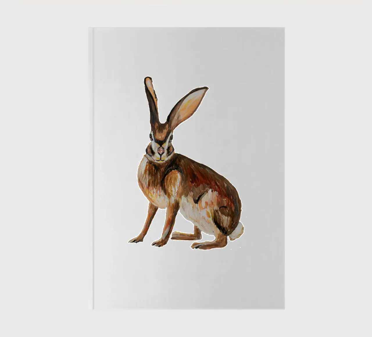 Rabbit notebook by Femke Zwaan