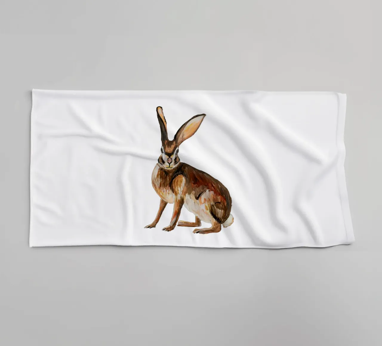 Rabbit asciugamano da bagno da Femke Zwaan