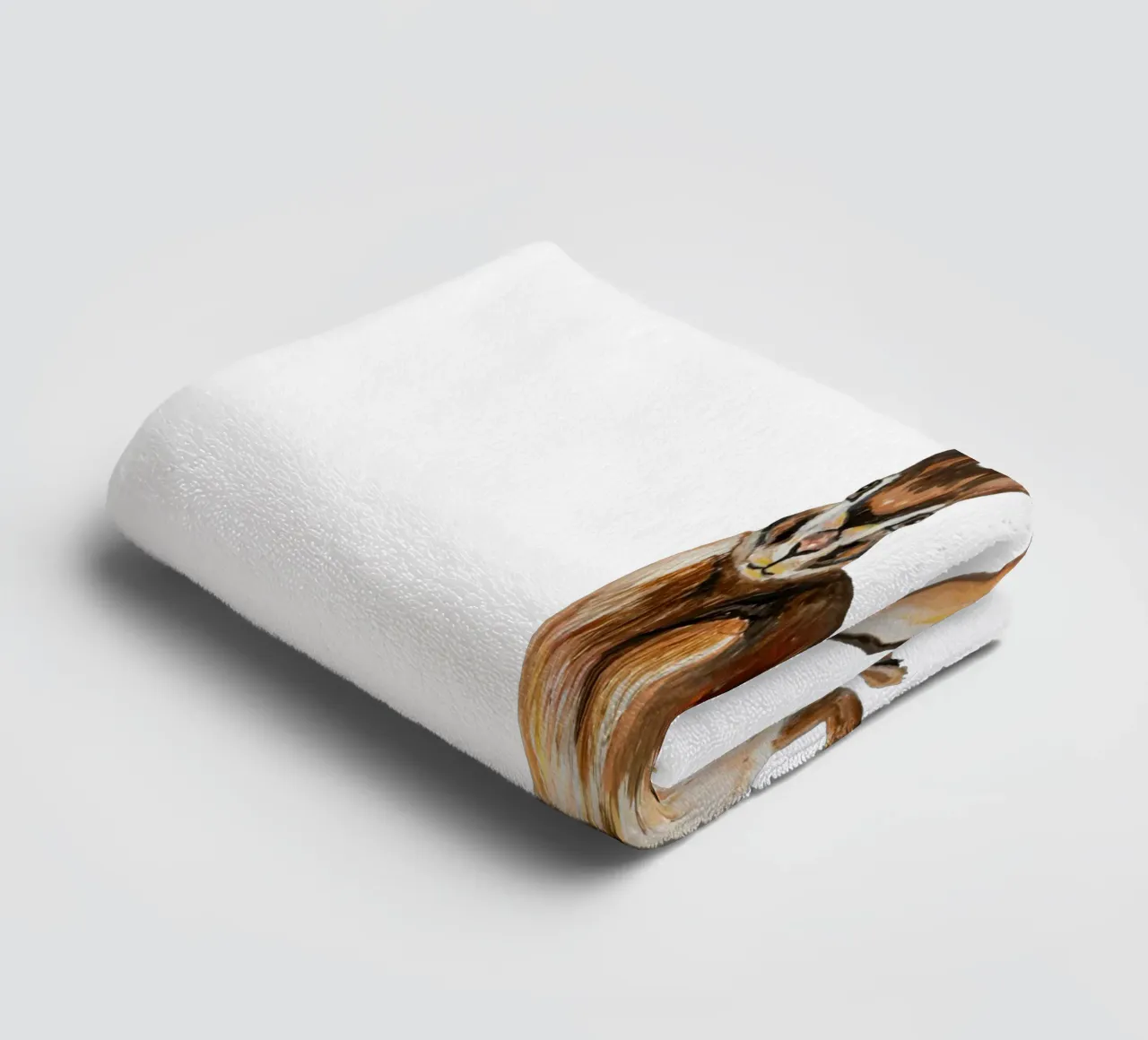 Rabbit asciugamano da bagno da Femke Zwaan