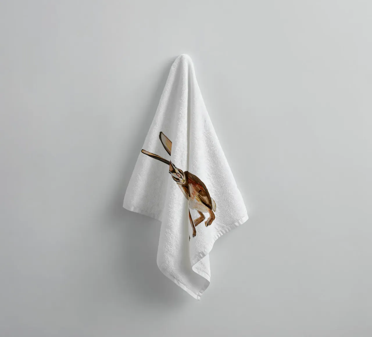 Rabbit asciugamano da bagno da Femke Zwaan