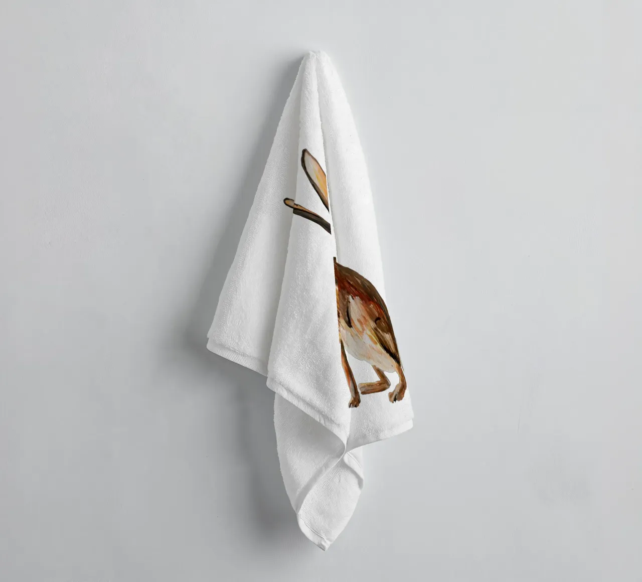 Rabbit asciugamano da bagno da Femke Zwaan