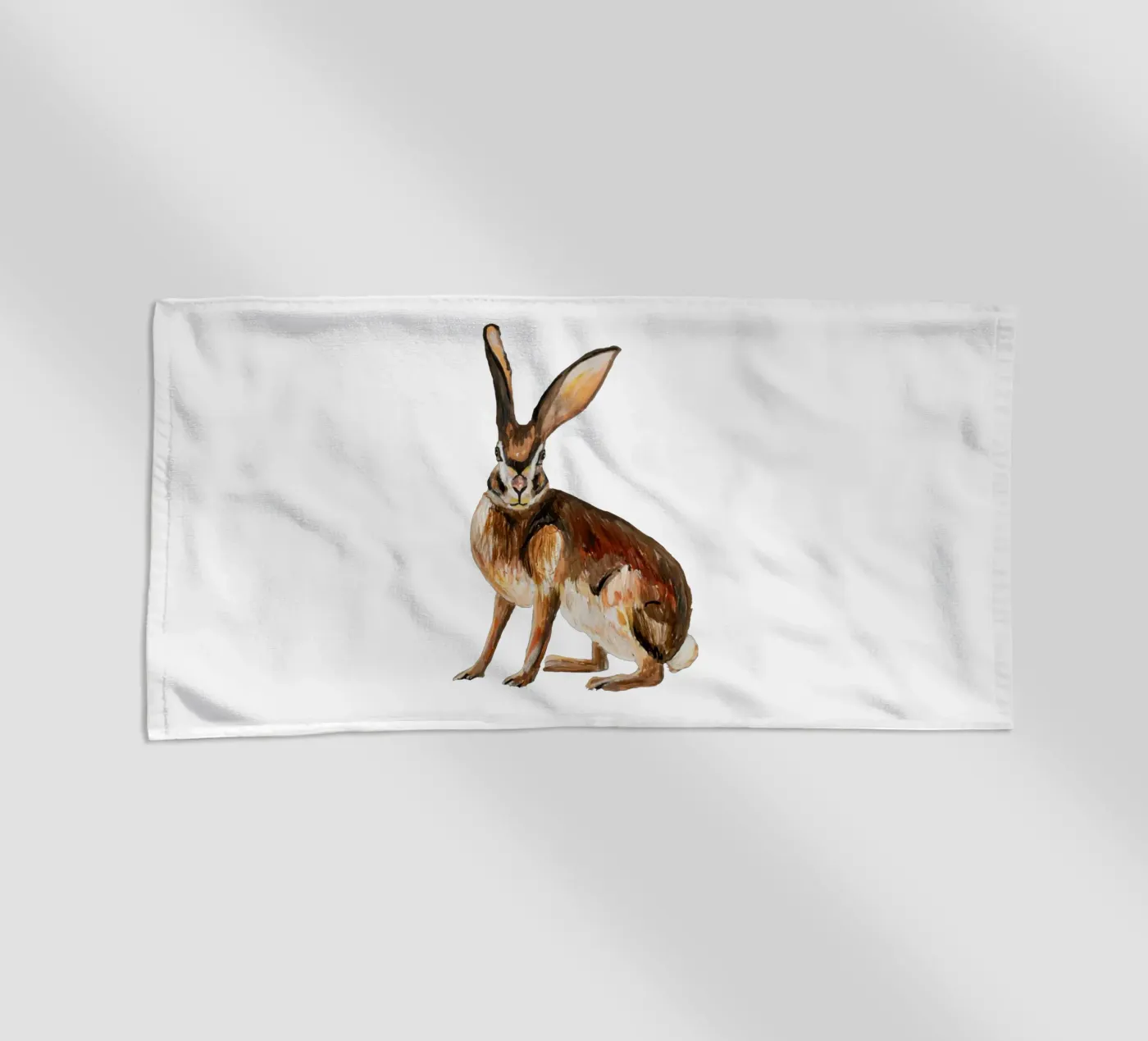 Rabbit Strandtuch von Femke Zwaan