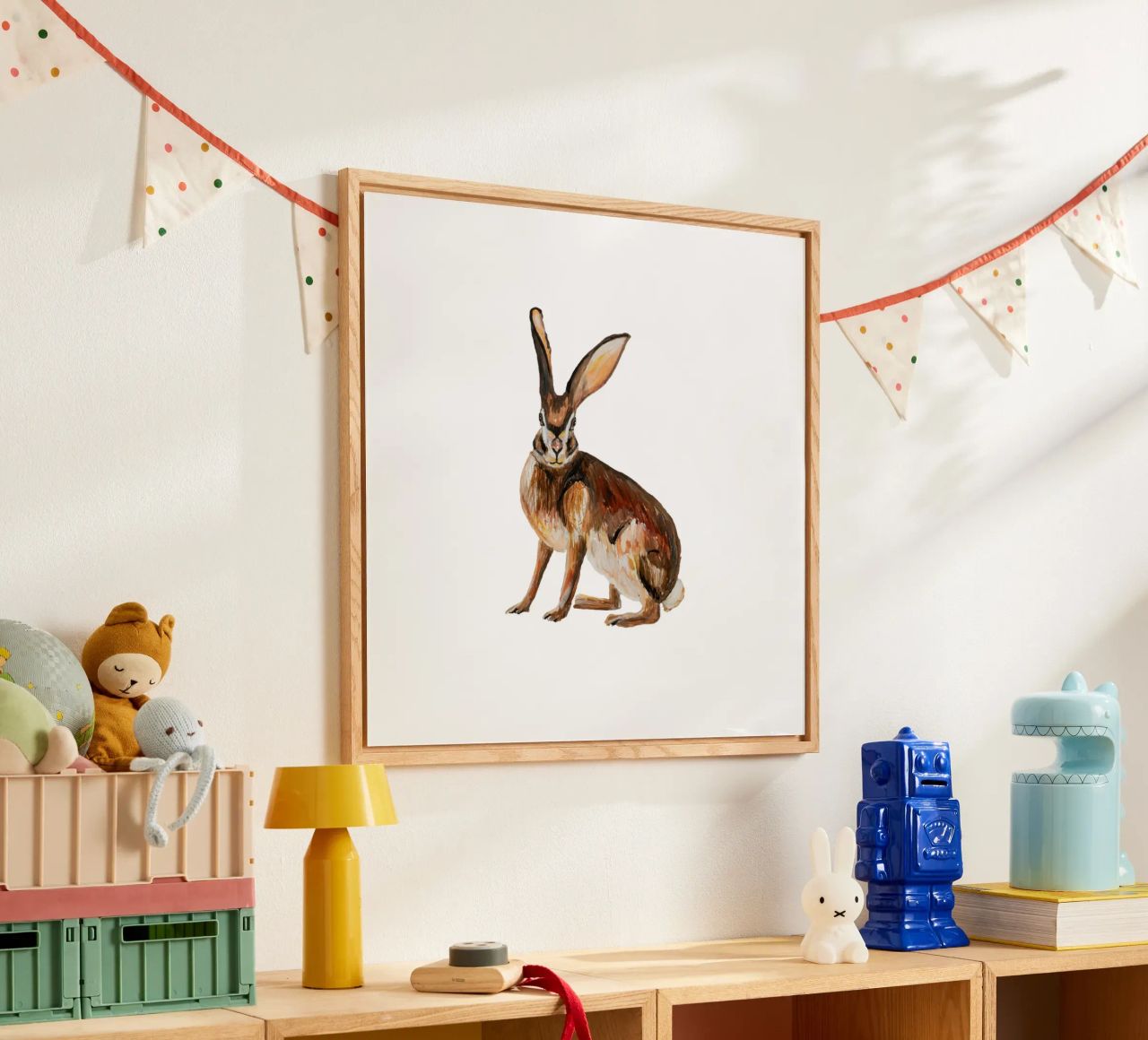Rabbit plexiglass da Femke Zwaan