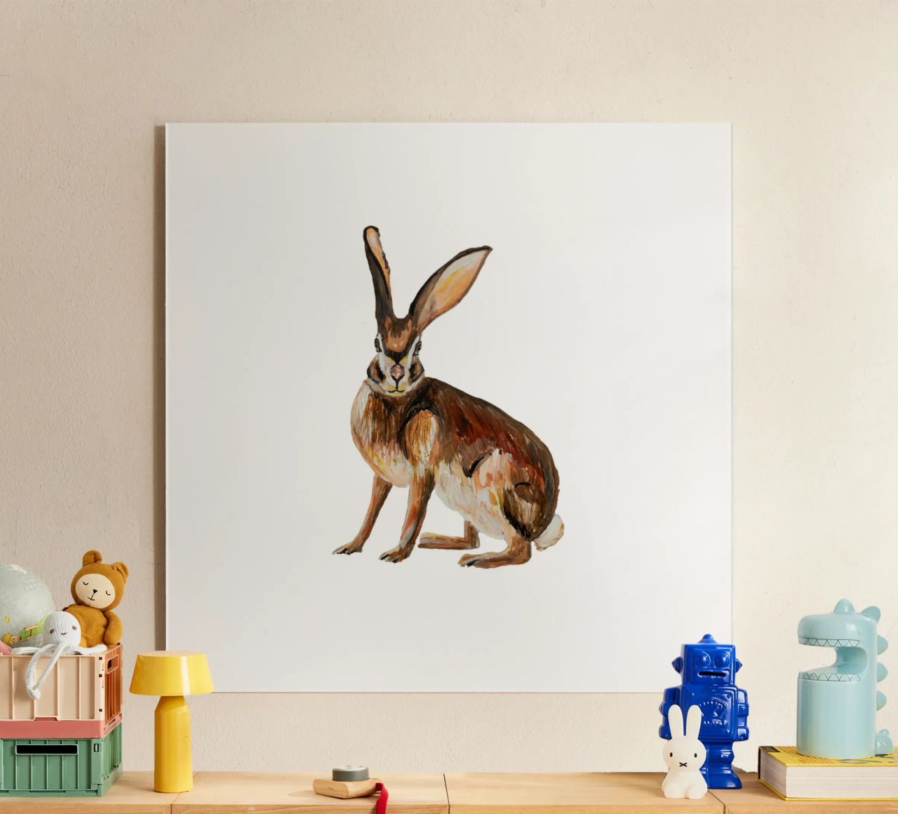 Rabbit plexiglass da Femke Zwaan