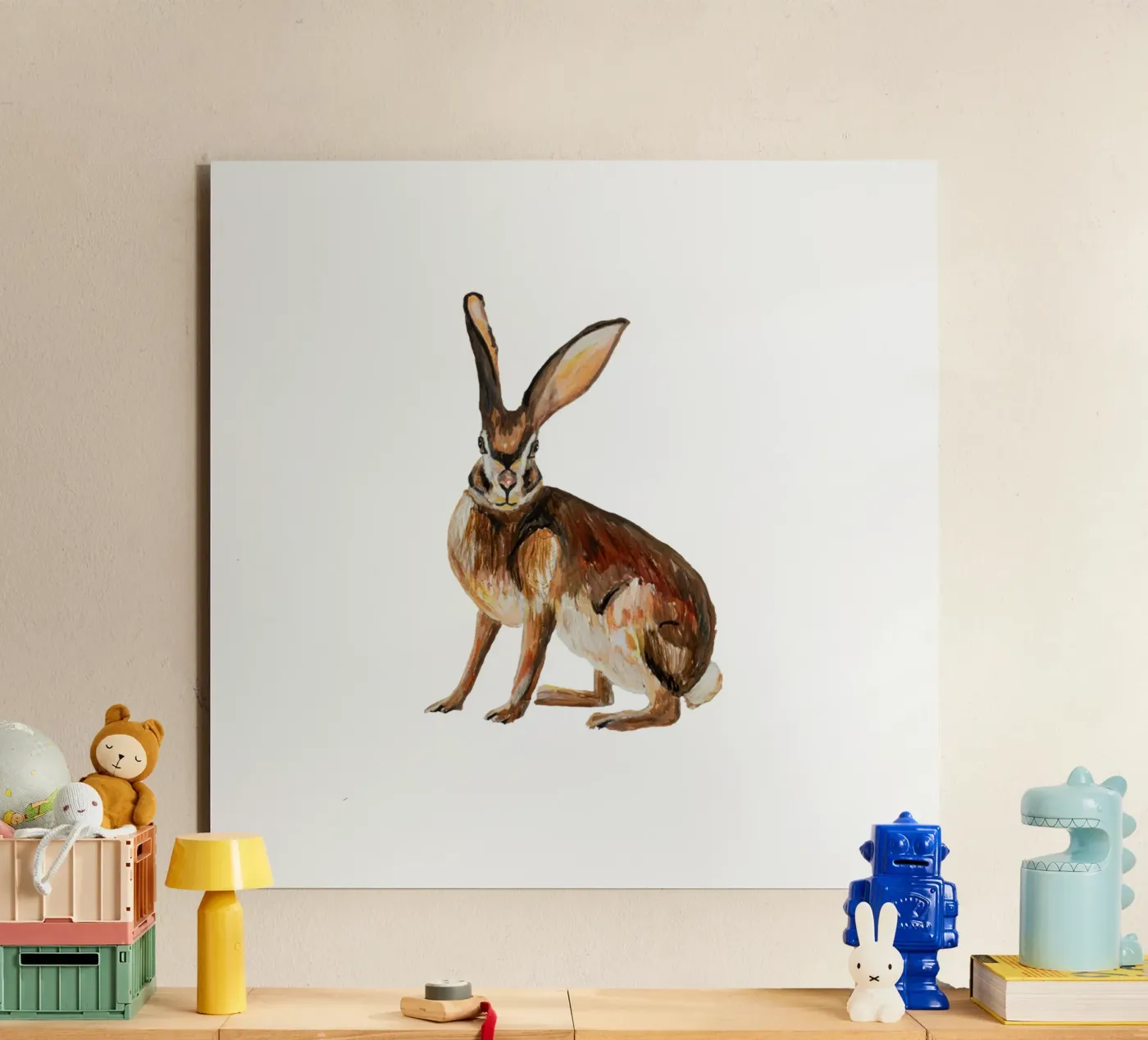 Rabbit forex plate by Femke Zwaan