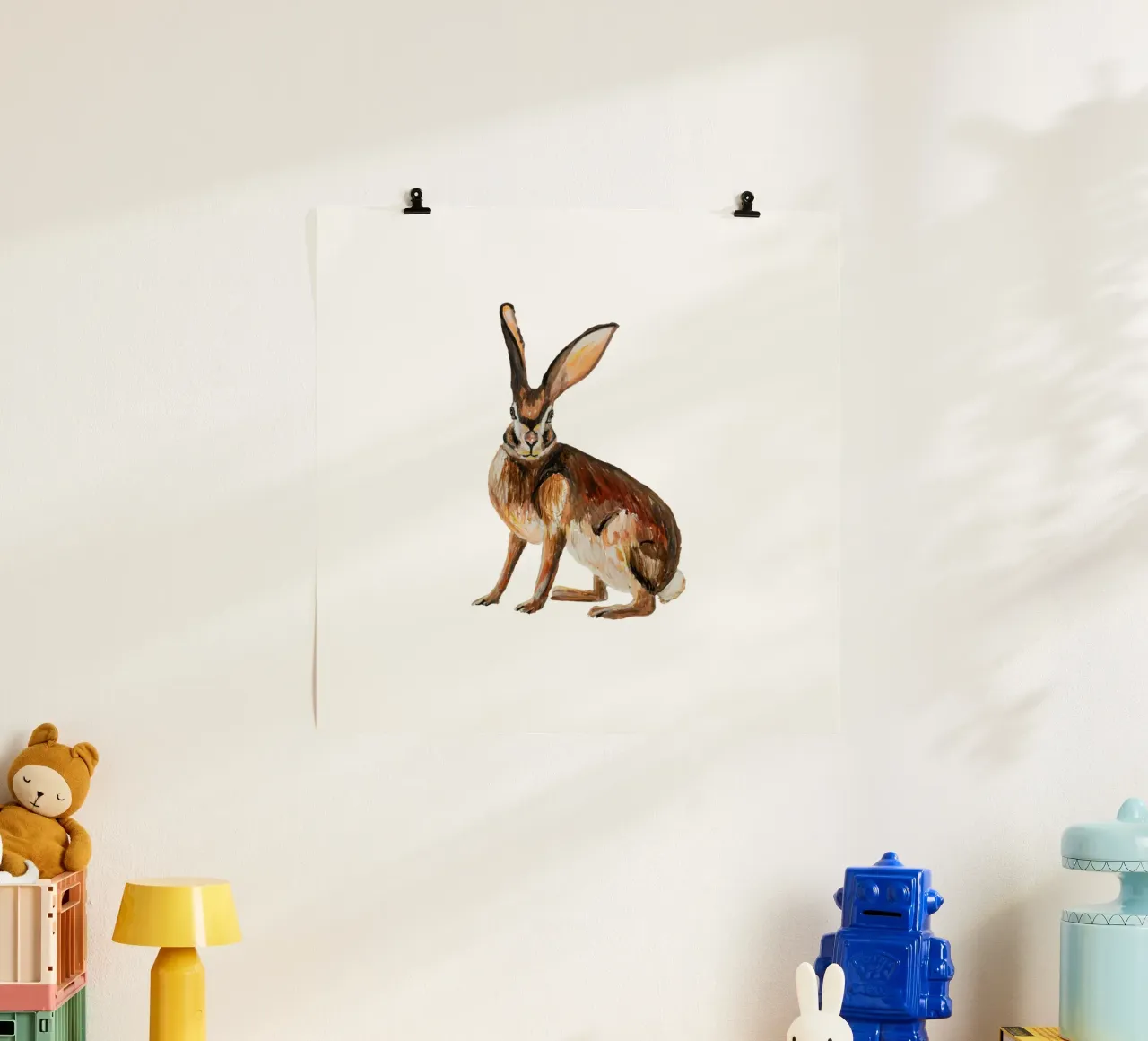Rabbit hahnemühle de Femke Zwaan