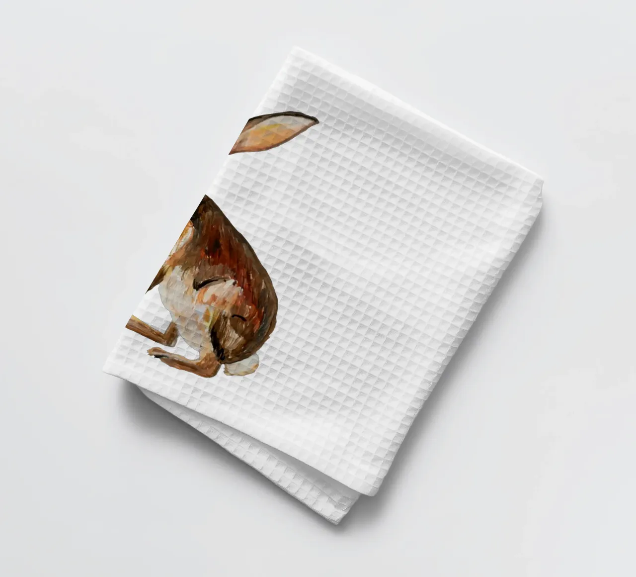 Rabbit paño de cocina de Femke Zwaan