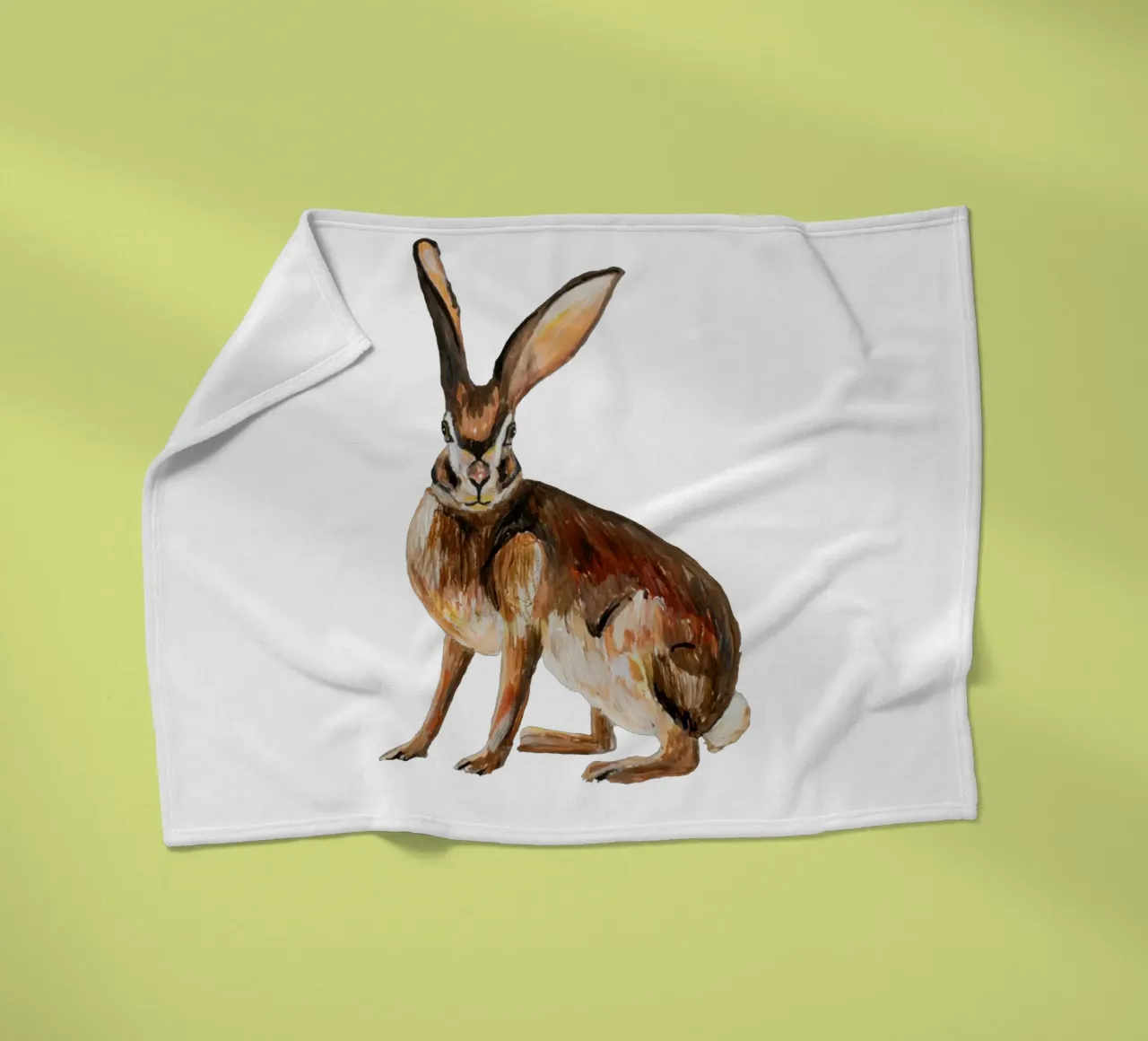Rabbit manta de franela de Femke Zwaan