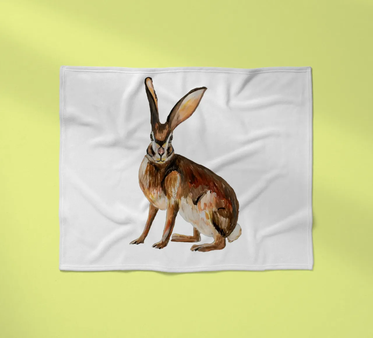 Rabbit coperta in pile da Femke Zwaan