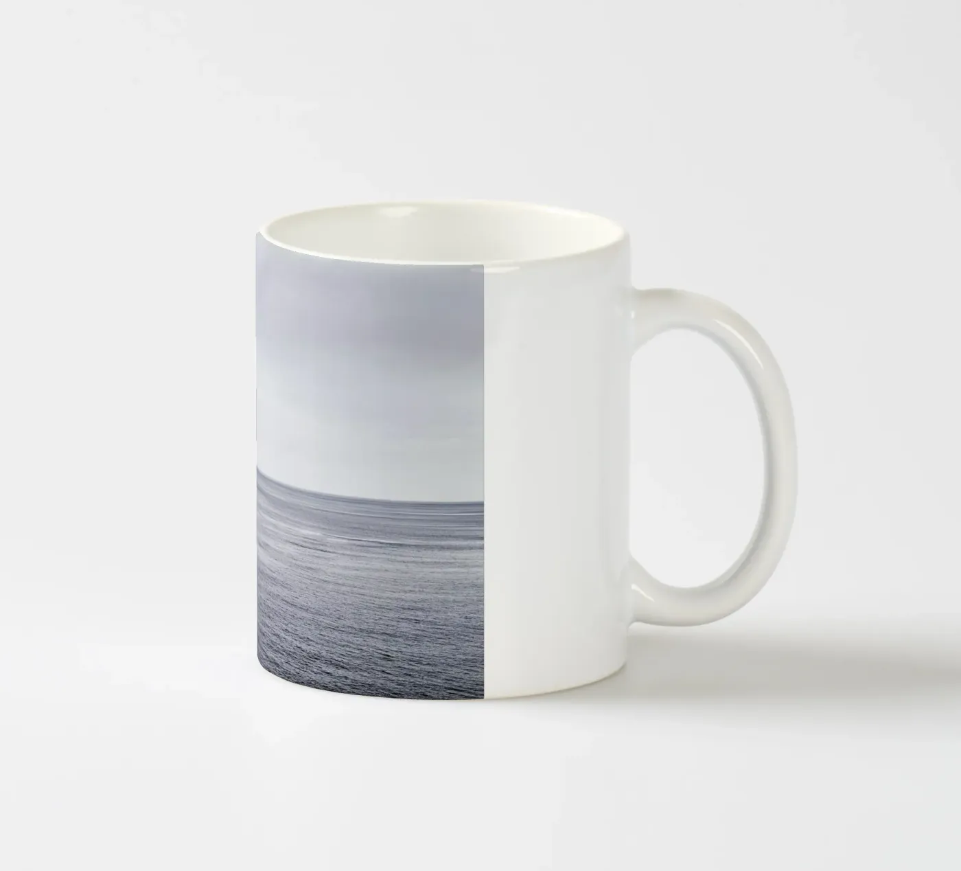 Ocean Study I ceramic mug by Michael J. Reibert