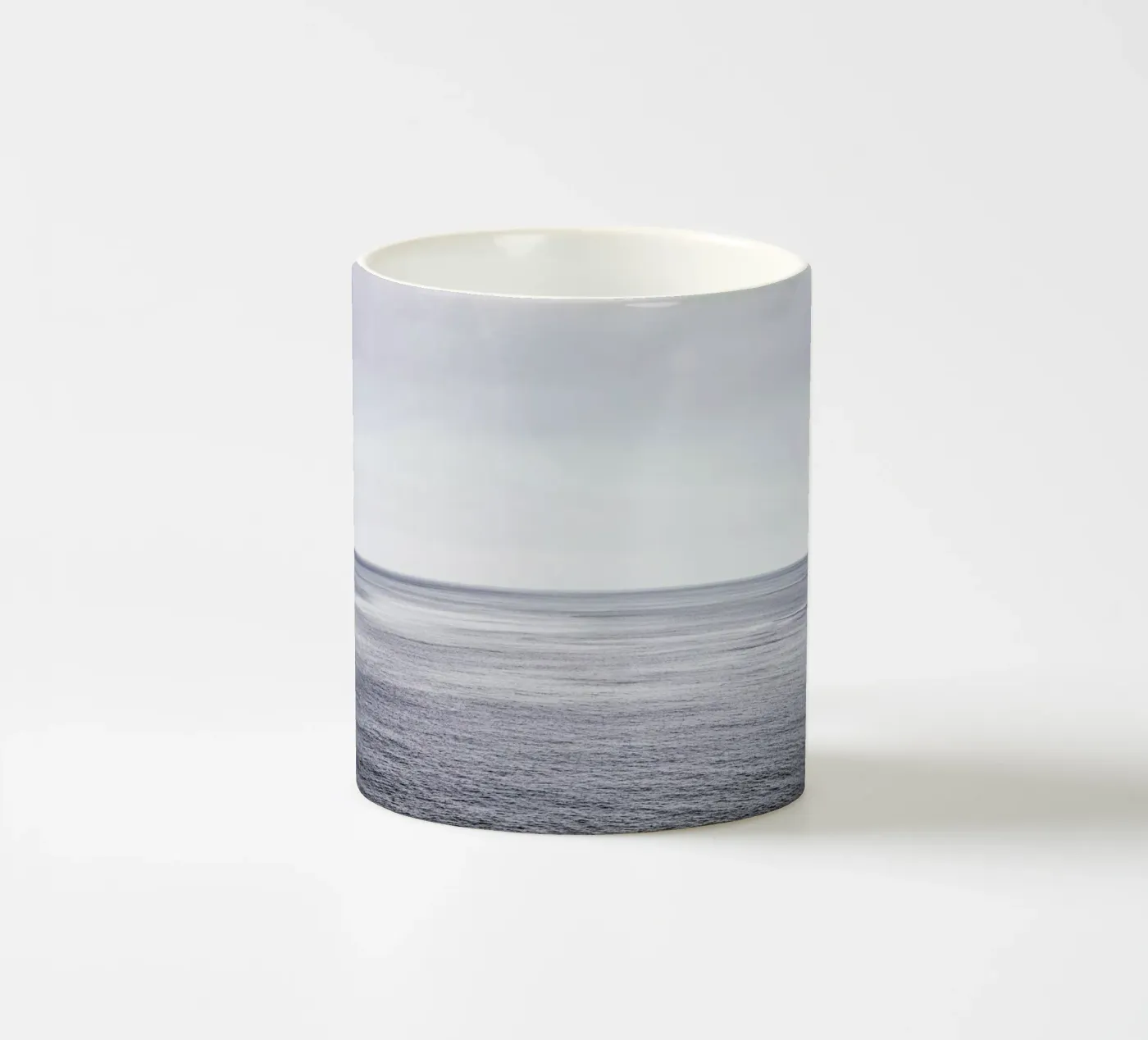 Ocean Study I ceramic mug by Michael J. Reibert