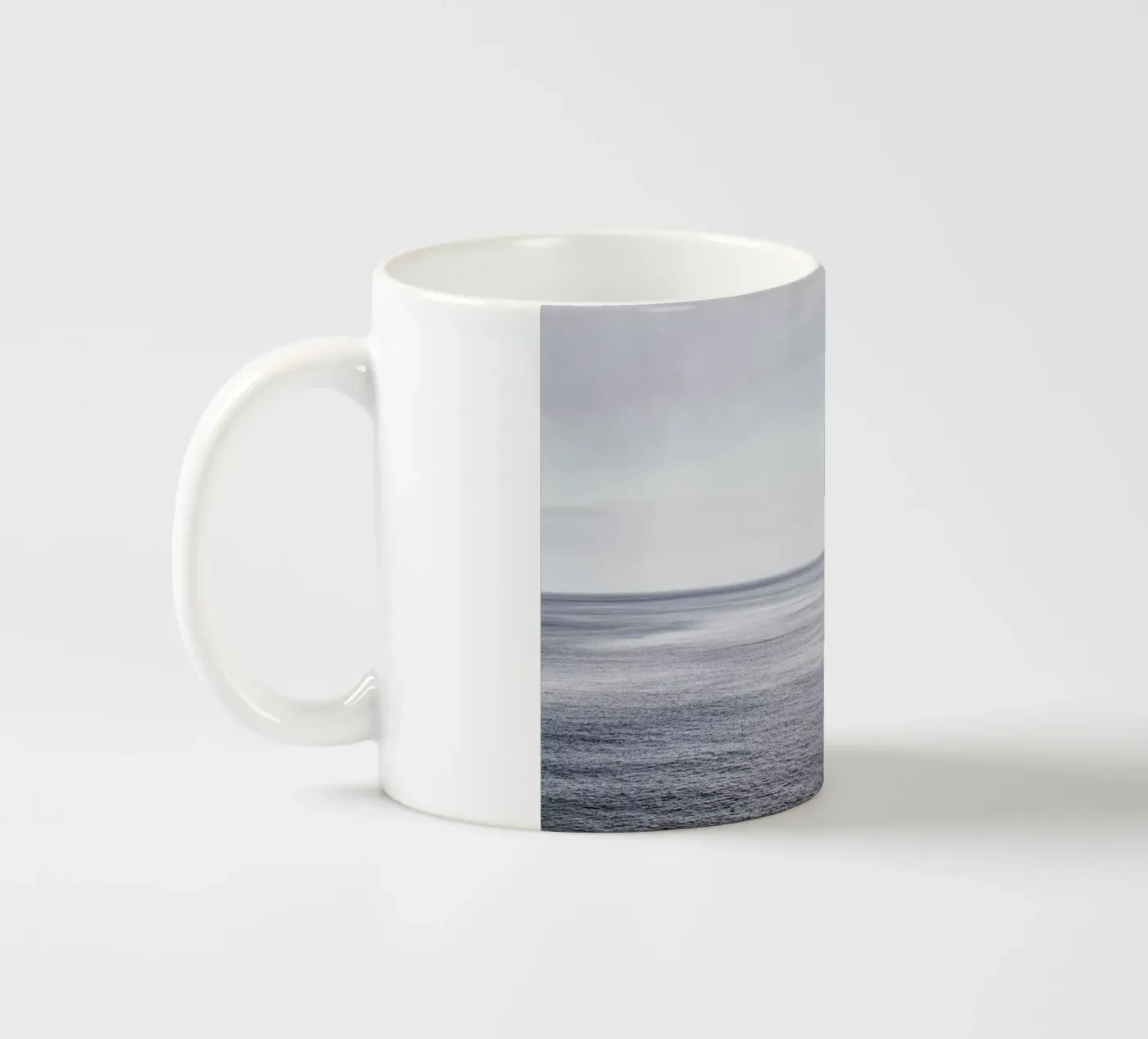 Ocean Study I ceramic mug by Michael J. Reibert