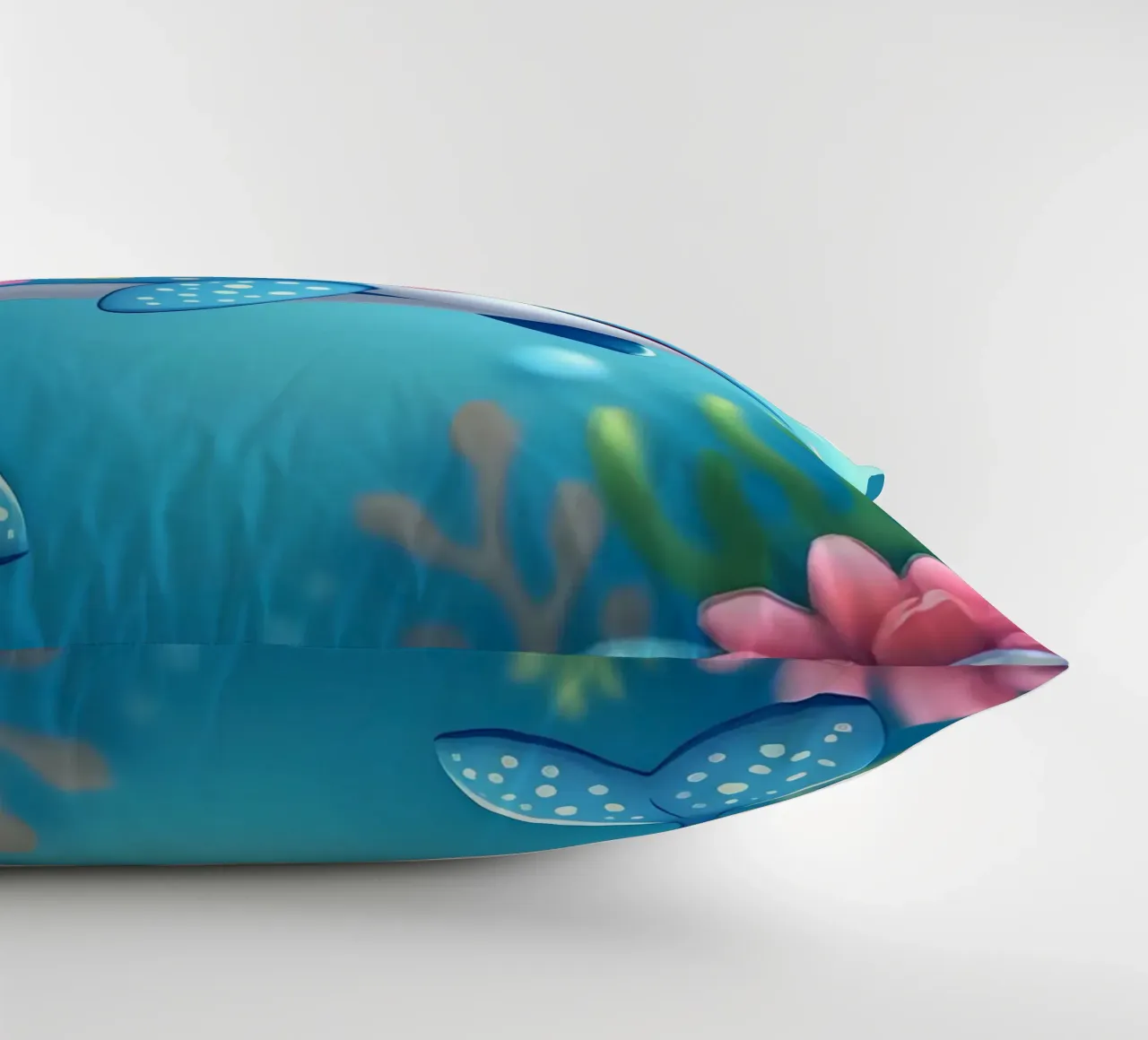 Delphin_4 cuscino da Tierisch bunt by LK