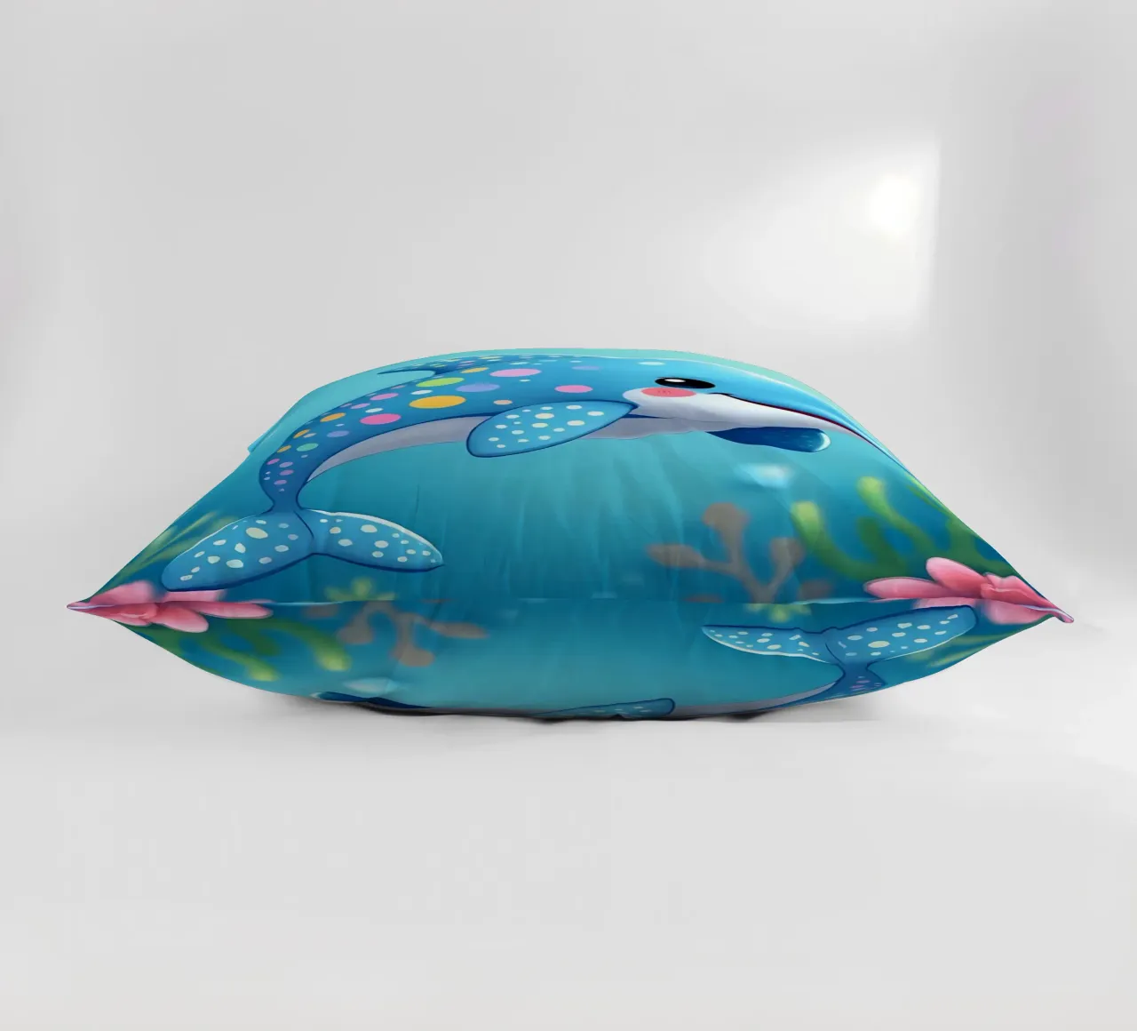 Delphin_4 cuscino da Tierisch bunt by LK