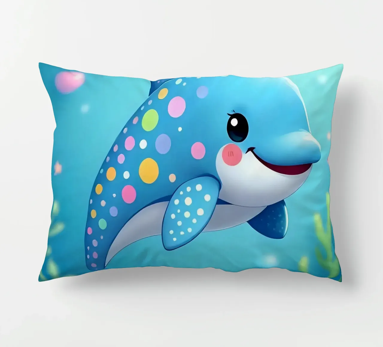 Delphin_4 cuscino da Tierisch bunt by LK