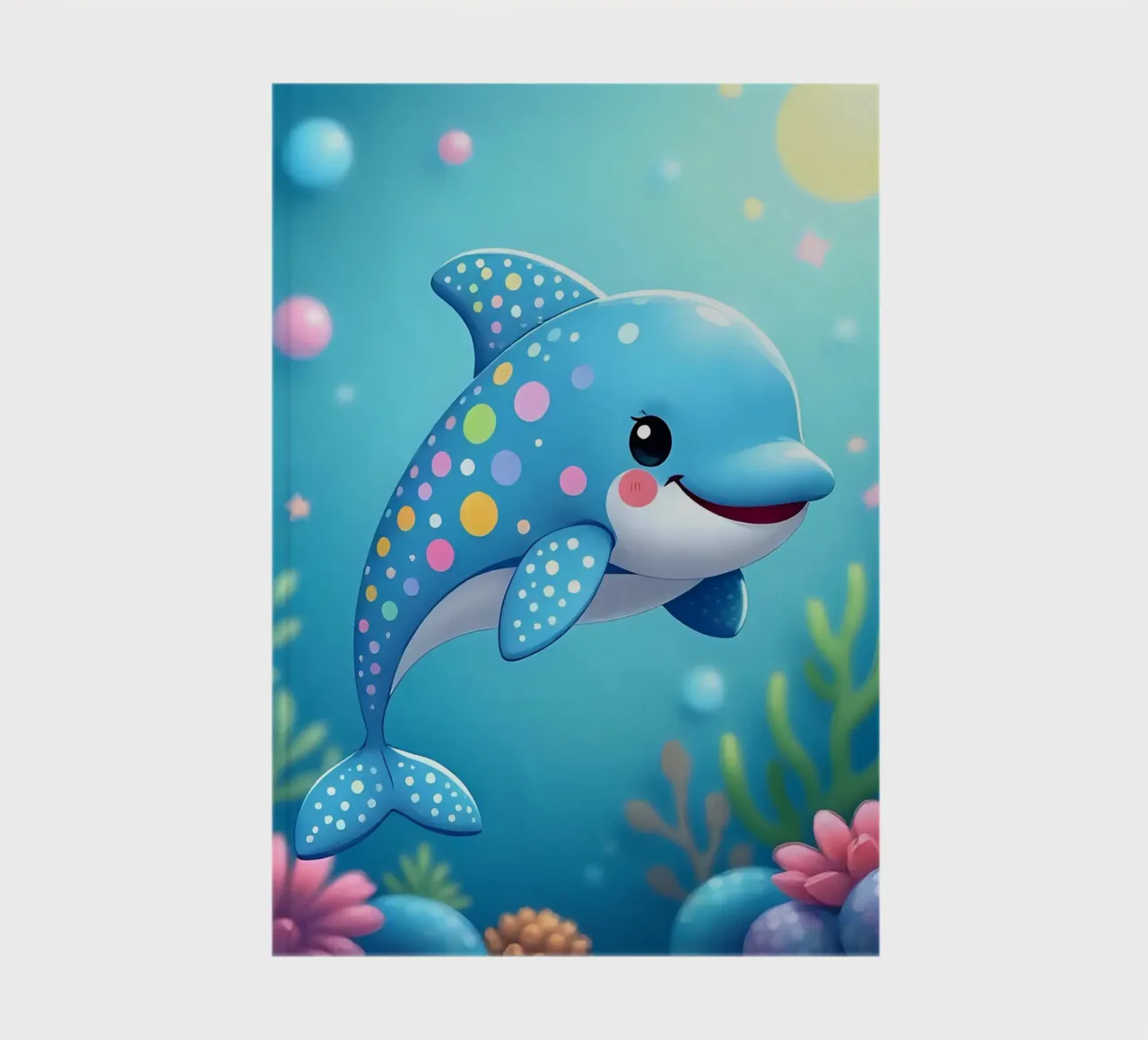 Delphin_4 notebook by Tierisch bunt by LK