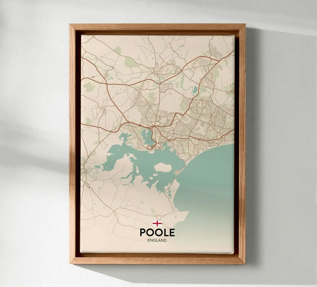 Poole Regno Unito tela con Cornice a cassetta da Jacob W MICKELSON
