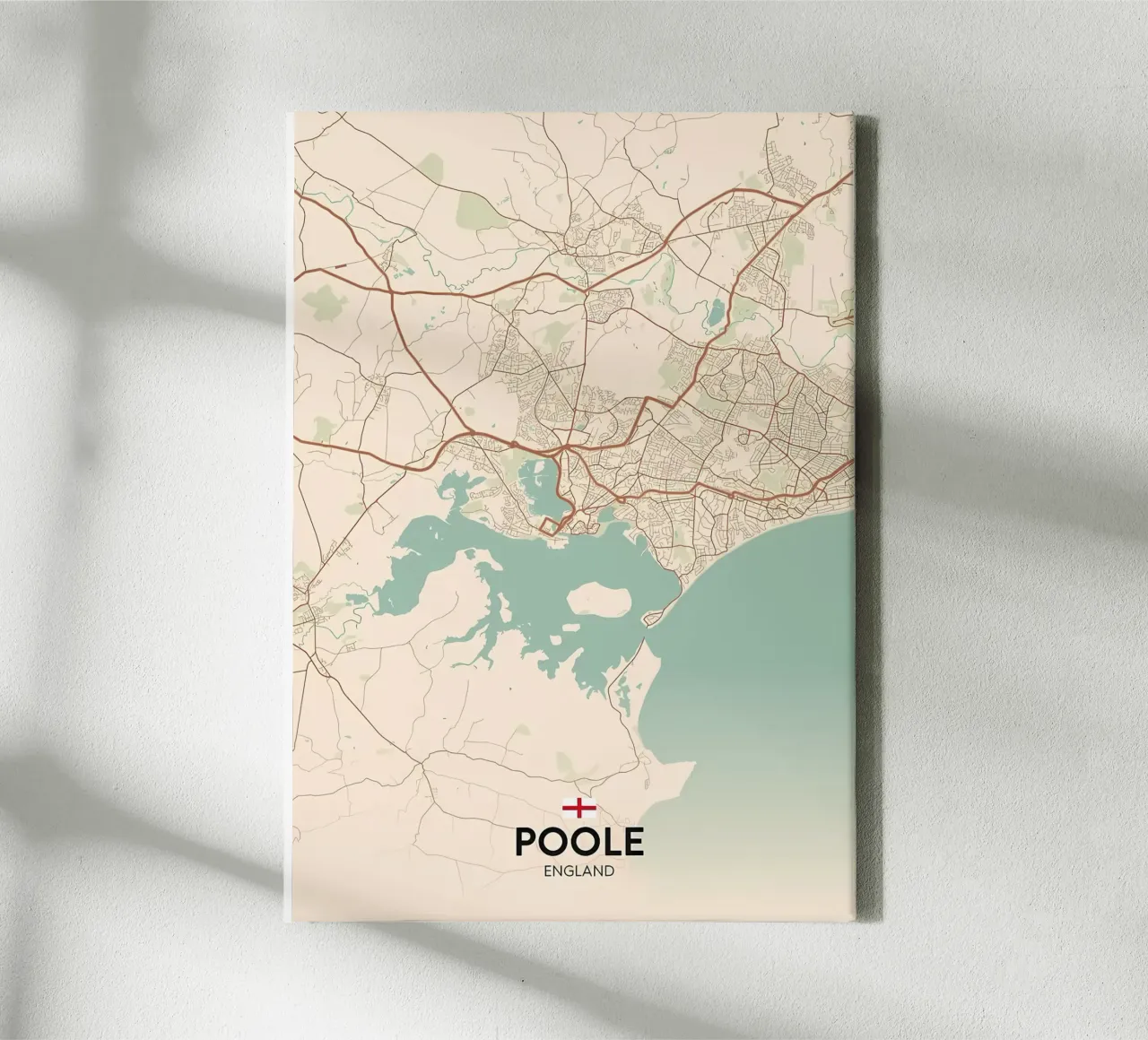 Poole Regno Unito tela con Cornice a cassetta da Jacob W MICKELSON