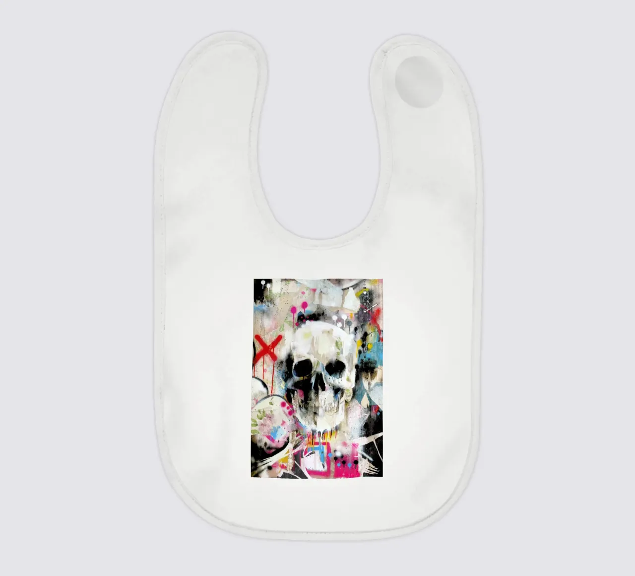 Skull bavaglino da Famous When Dead