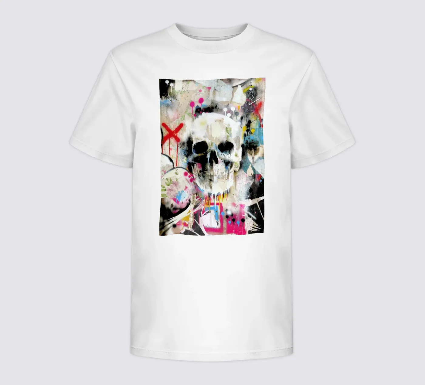 Skull t-shirt bambini da Famous When Dead