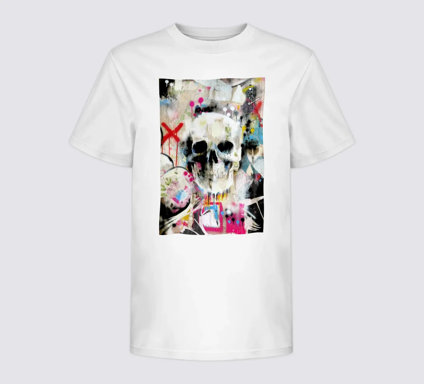 Skull t-shirt bambini da Famous When Dead