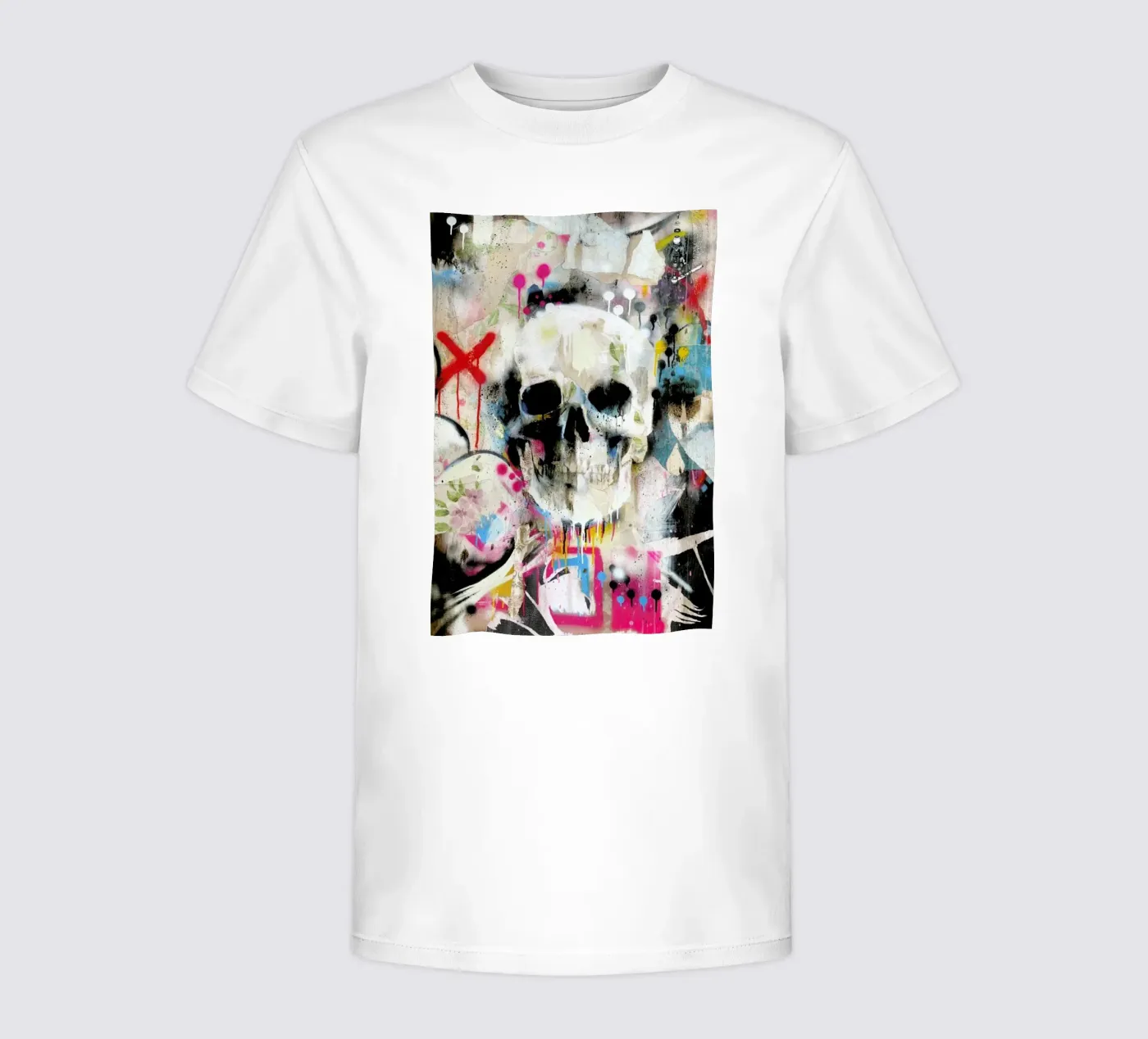 Skull t-shirt bambini da Famous When Dead