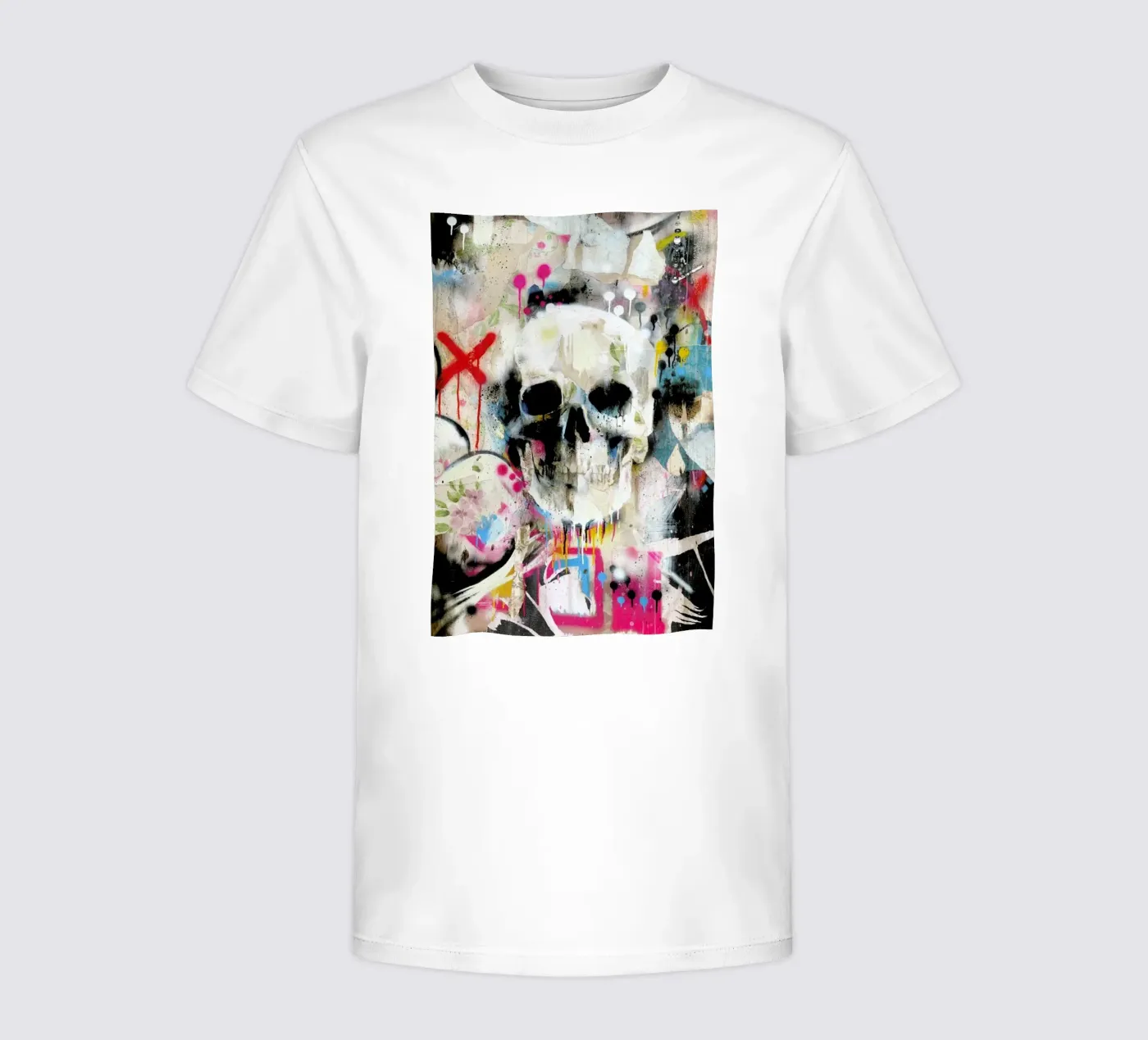 Skull t-shirt bambini da Famous When Dead