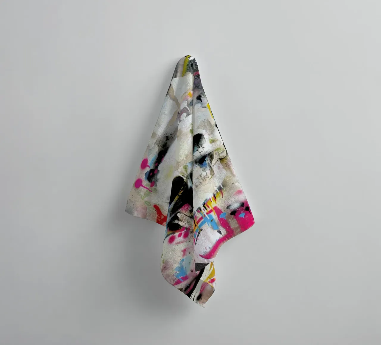 Skull badhanddoek van Famous When Dead