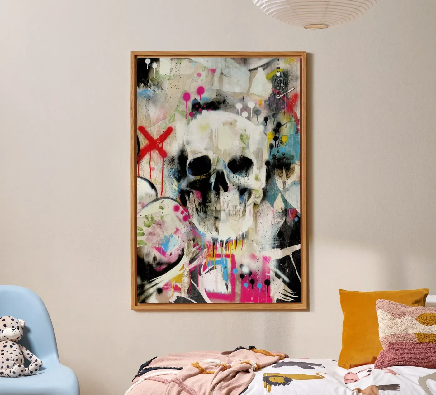 Skull pannello forex da Famous When Dead