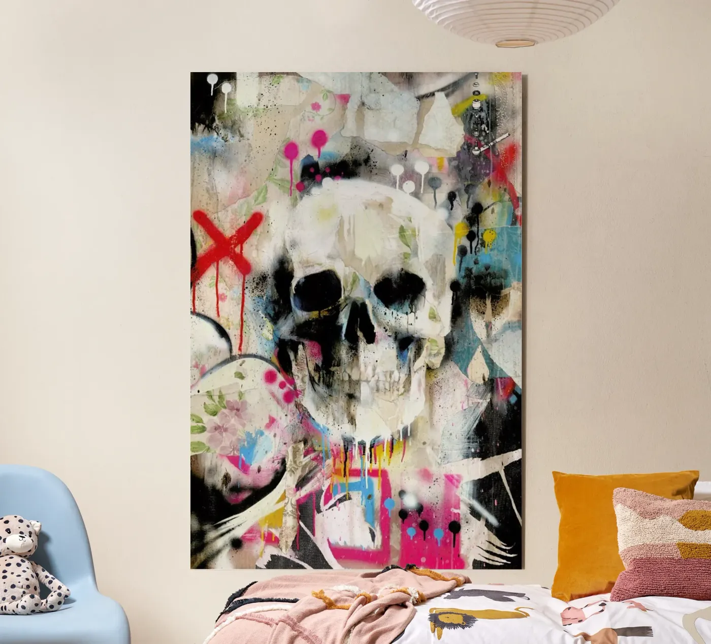 Skull pannello forex da Famous When Dead
