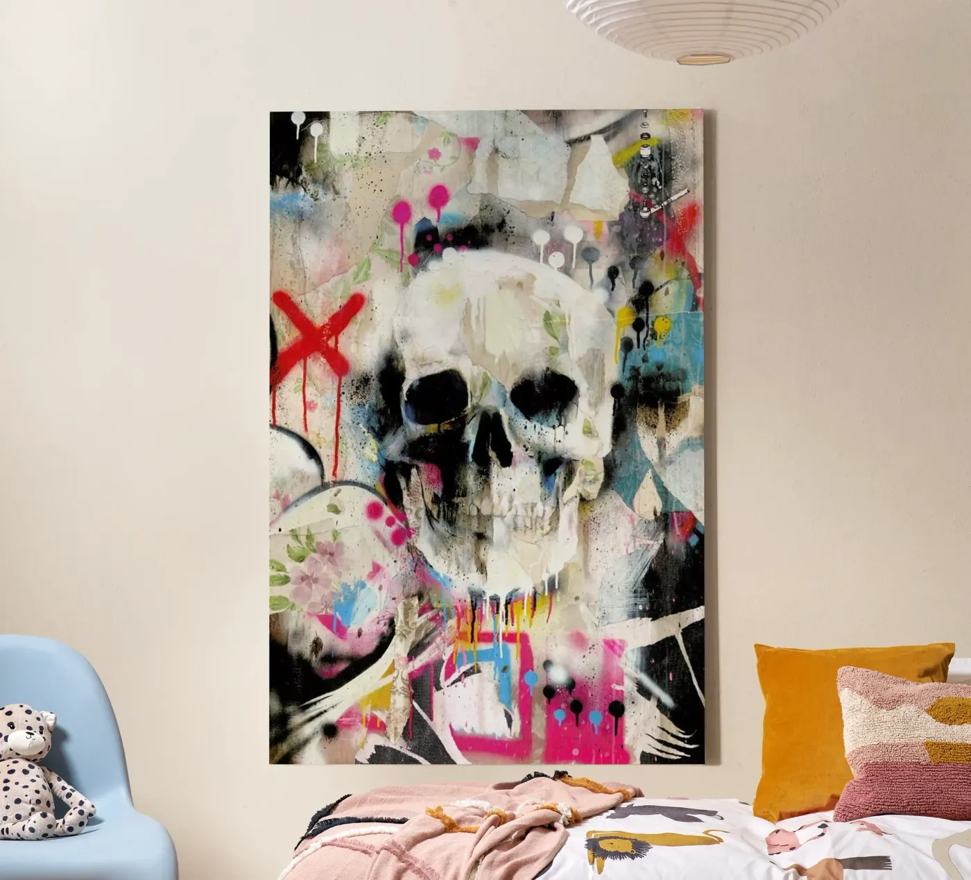 Skull tela da Famous When Dead